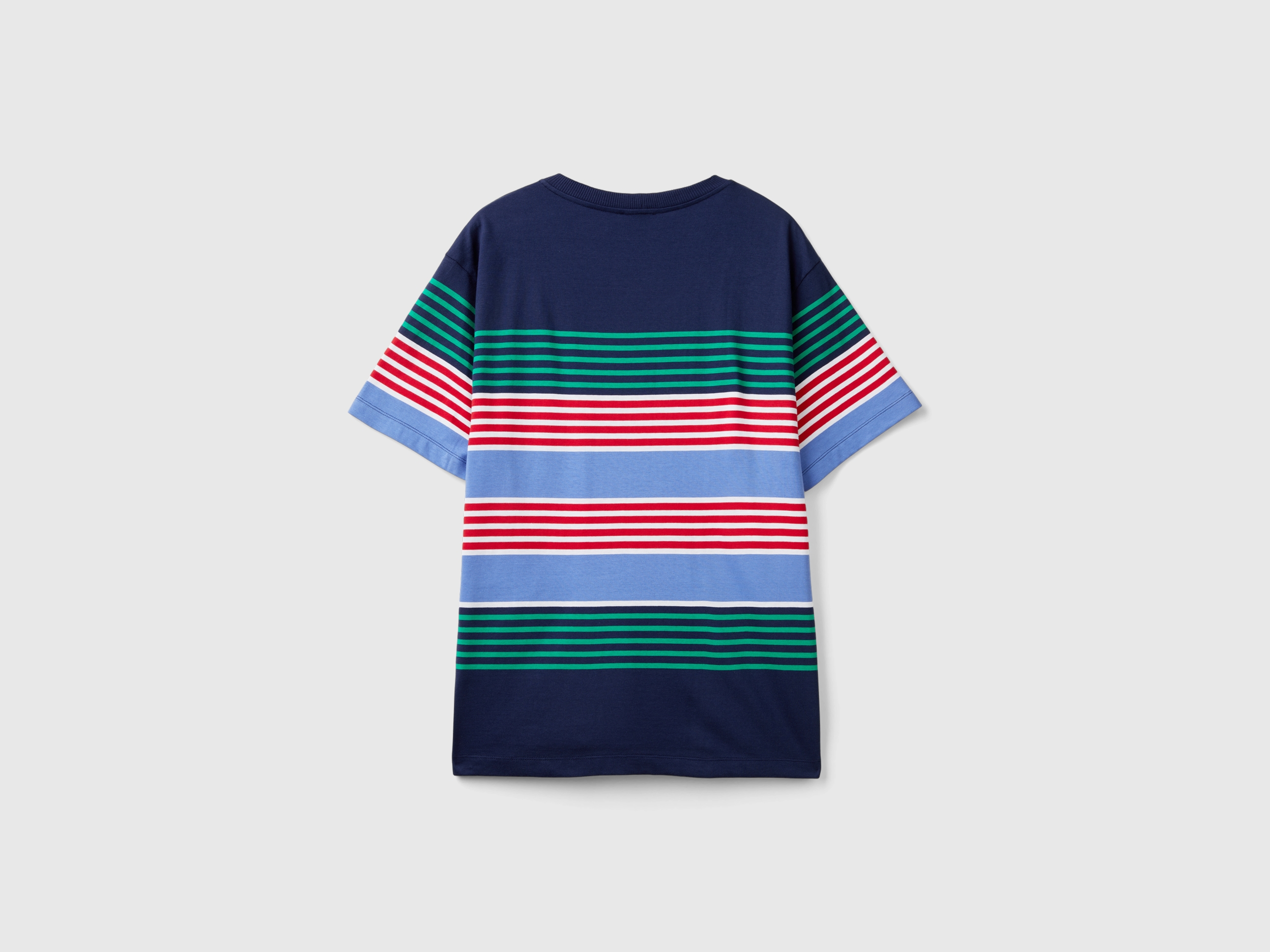 T-shirt rayé coupe relaxed – Image 2