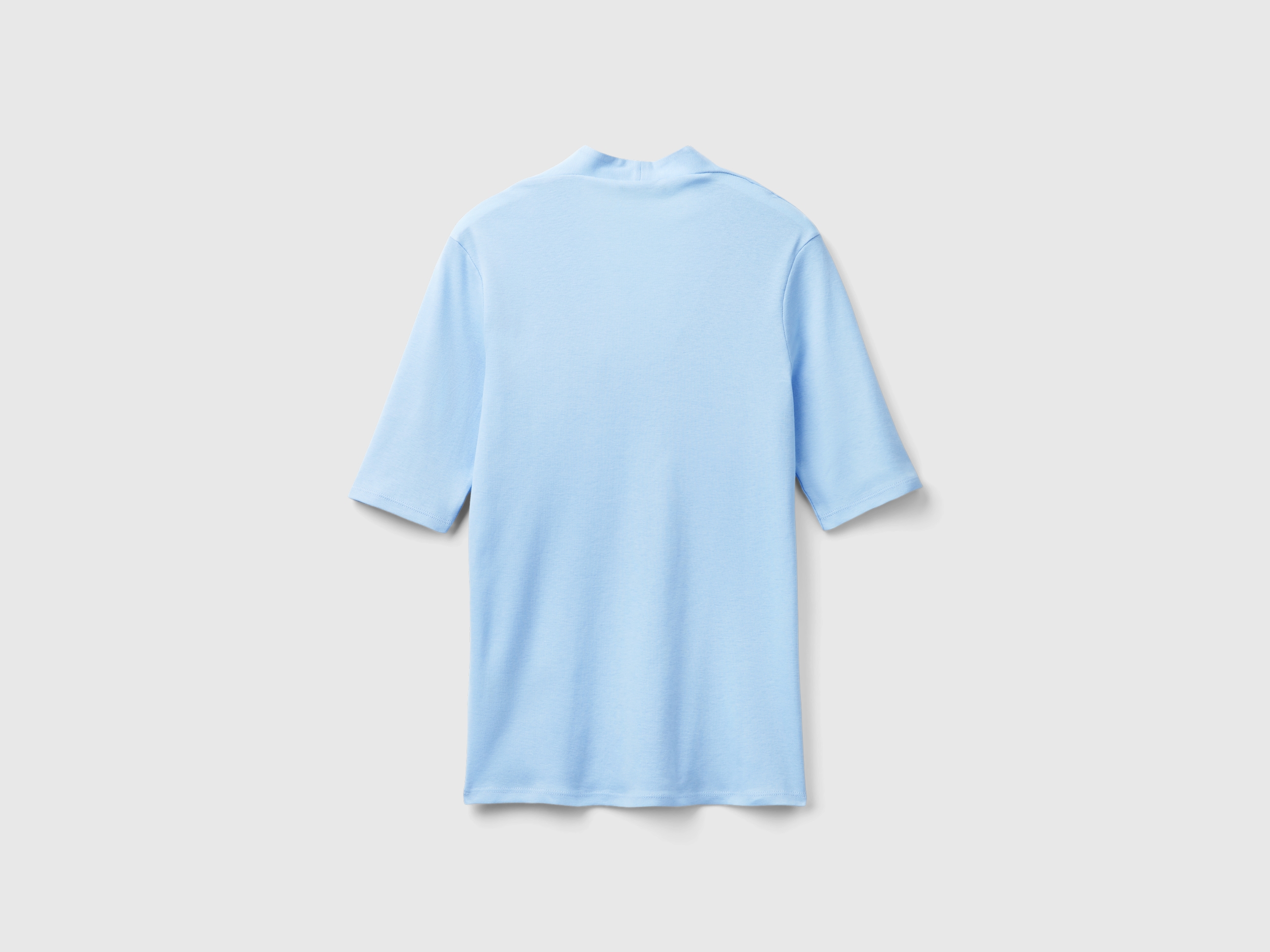 T-shirt ajusté en coton à fibre longue – Image 2