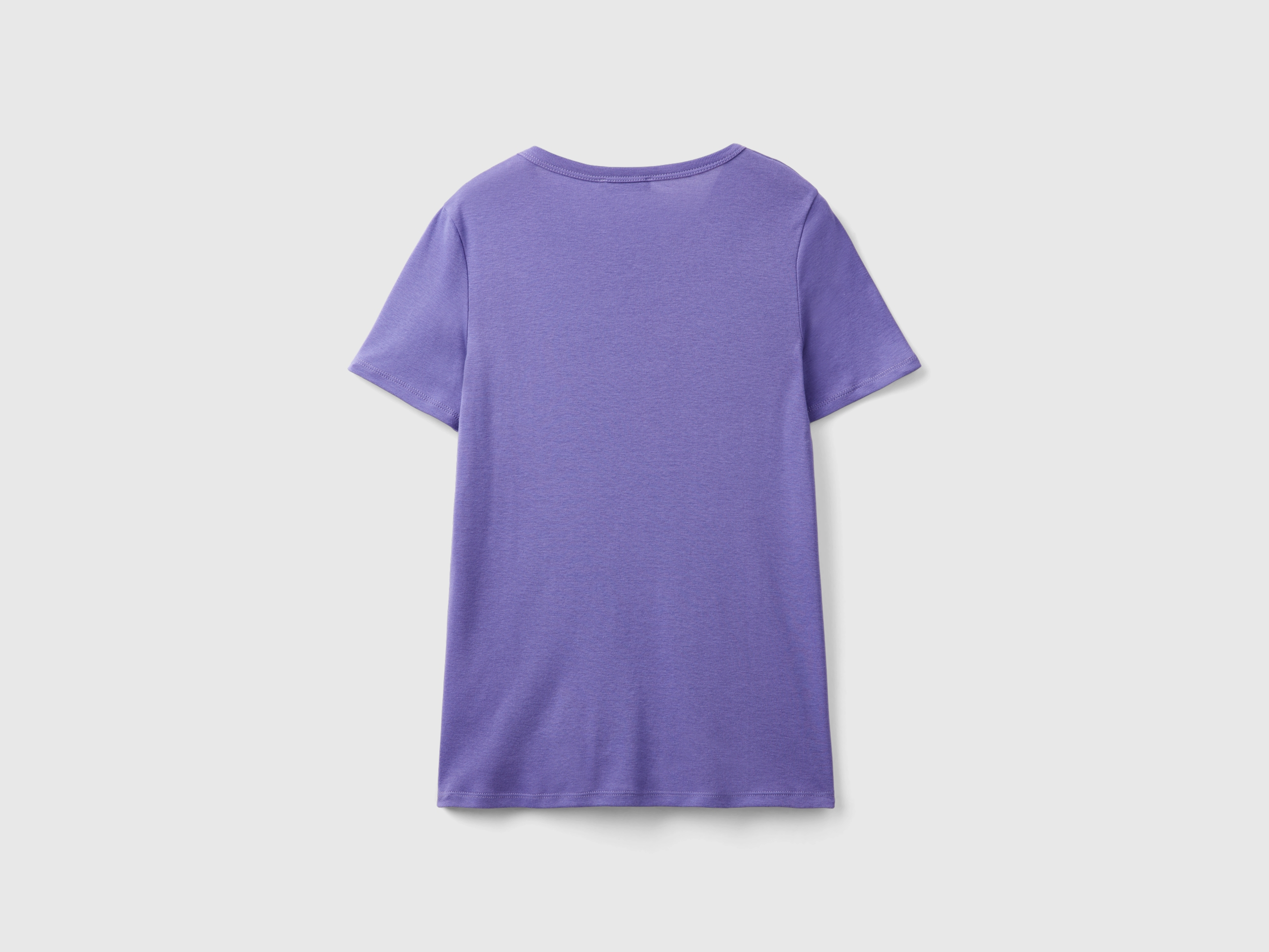 T-shirt 100% coton avec logo imprimé pailleté – Image 2