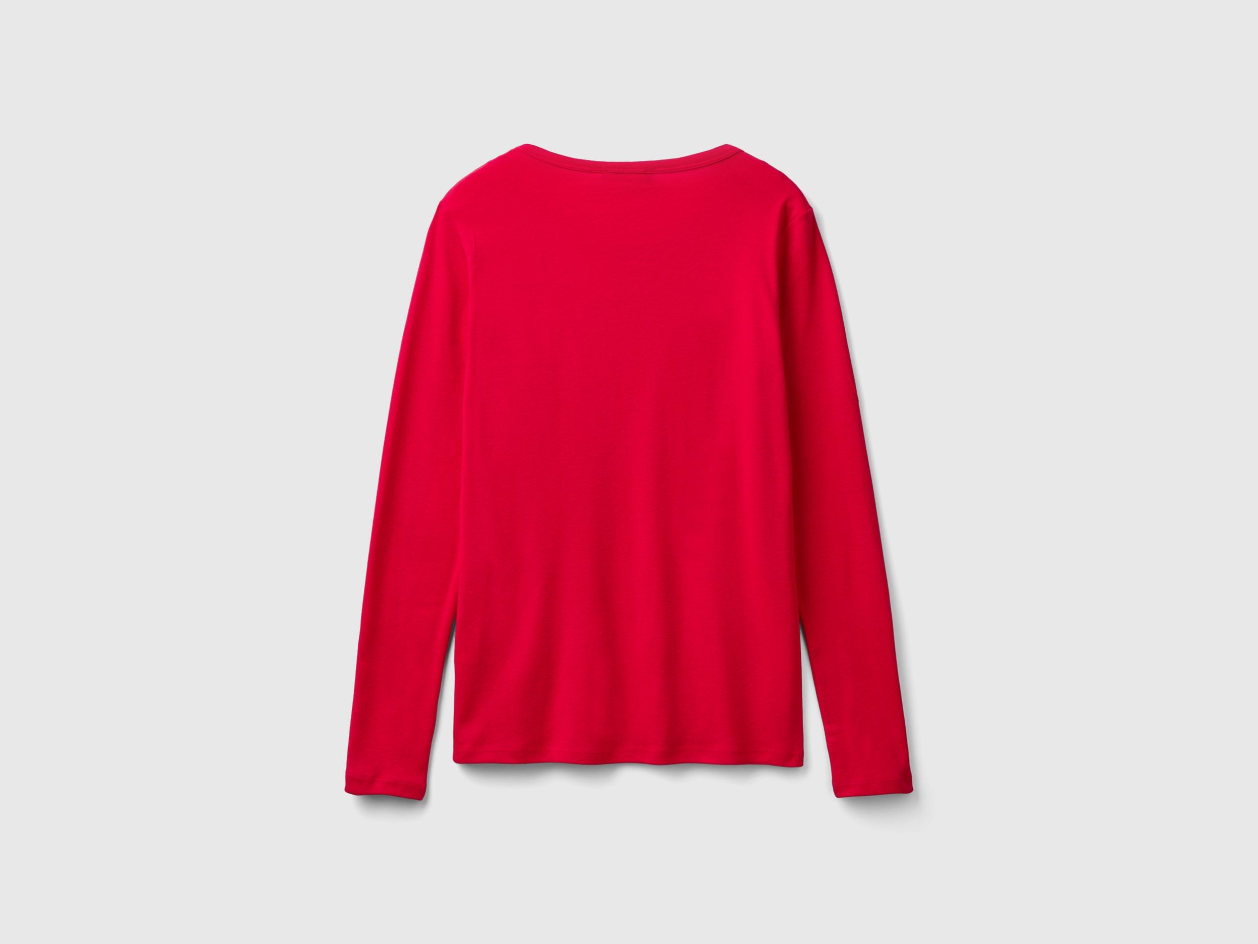 T-shirt manches longues en pur coton – Image 2