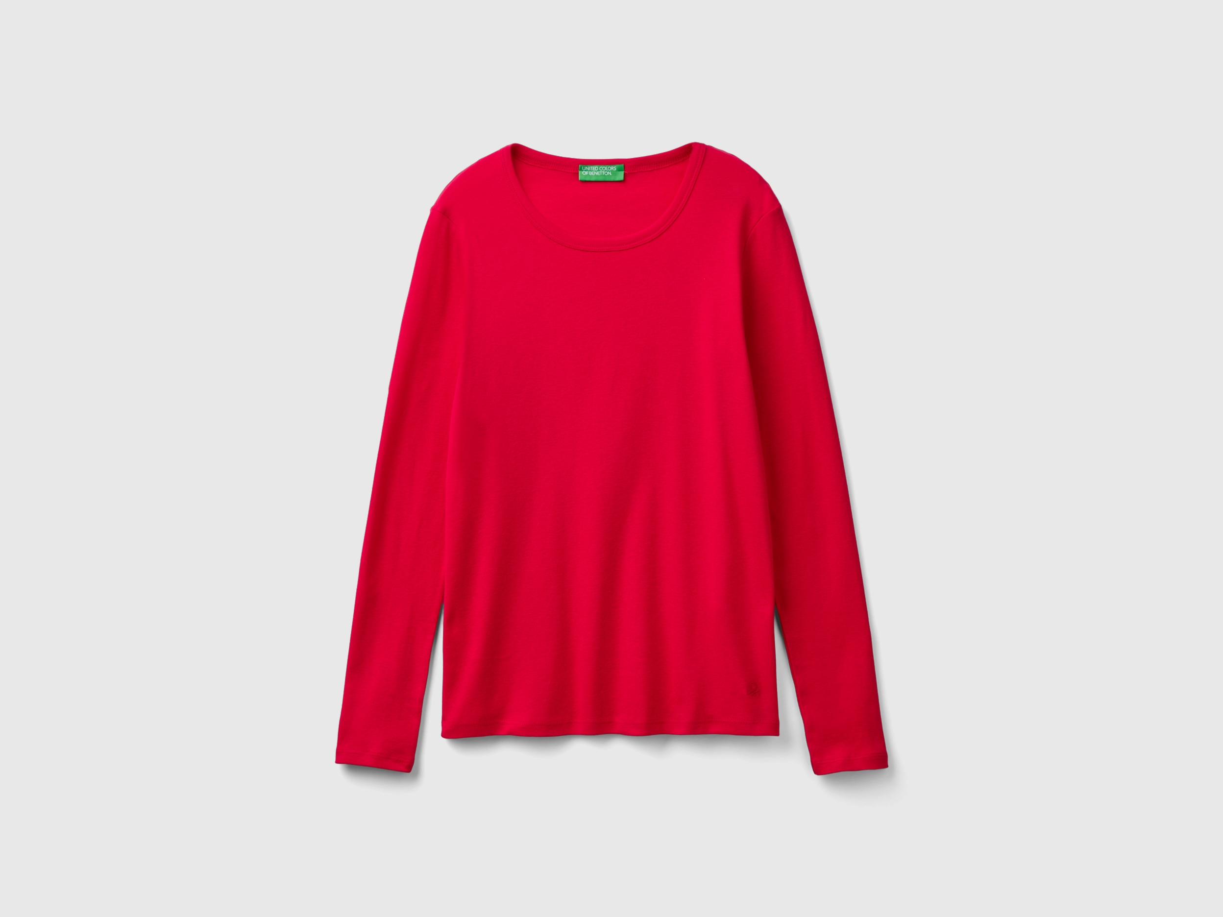 T-shirt manches longues en pur coton T-shirt manches longues en pur coton