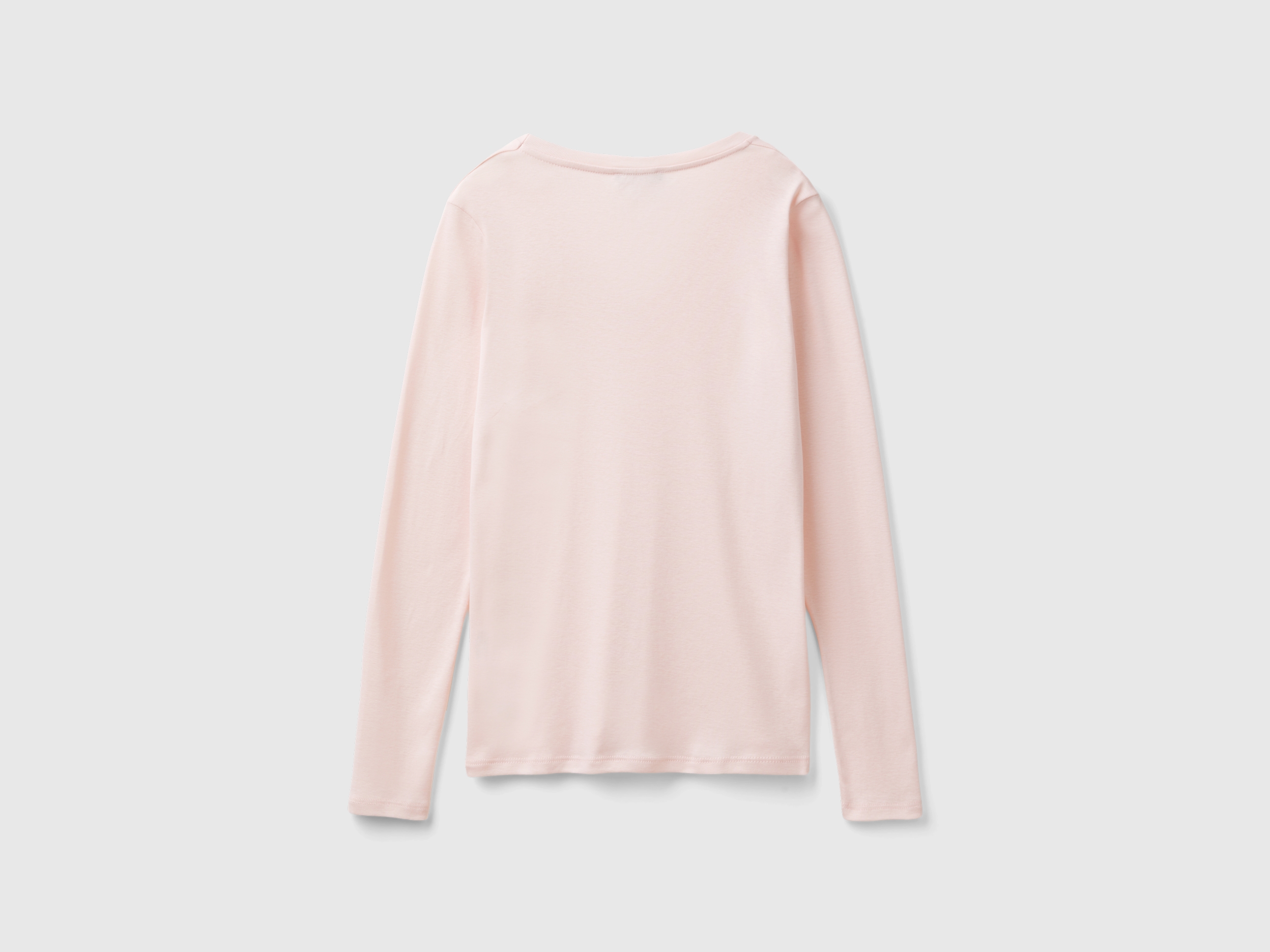 T-shirt à manches longues avec col en V – Image 2