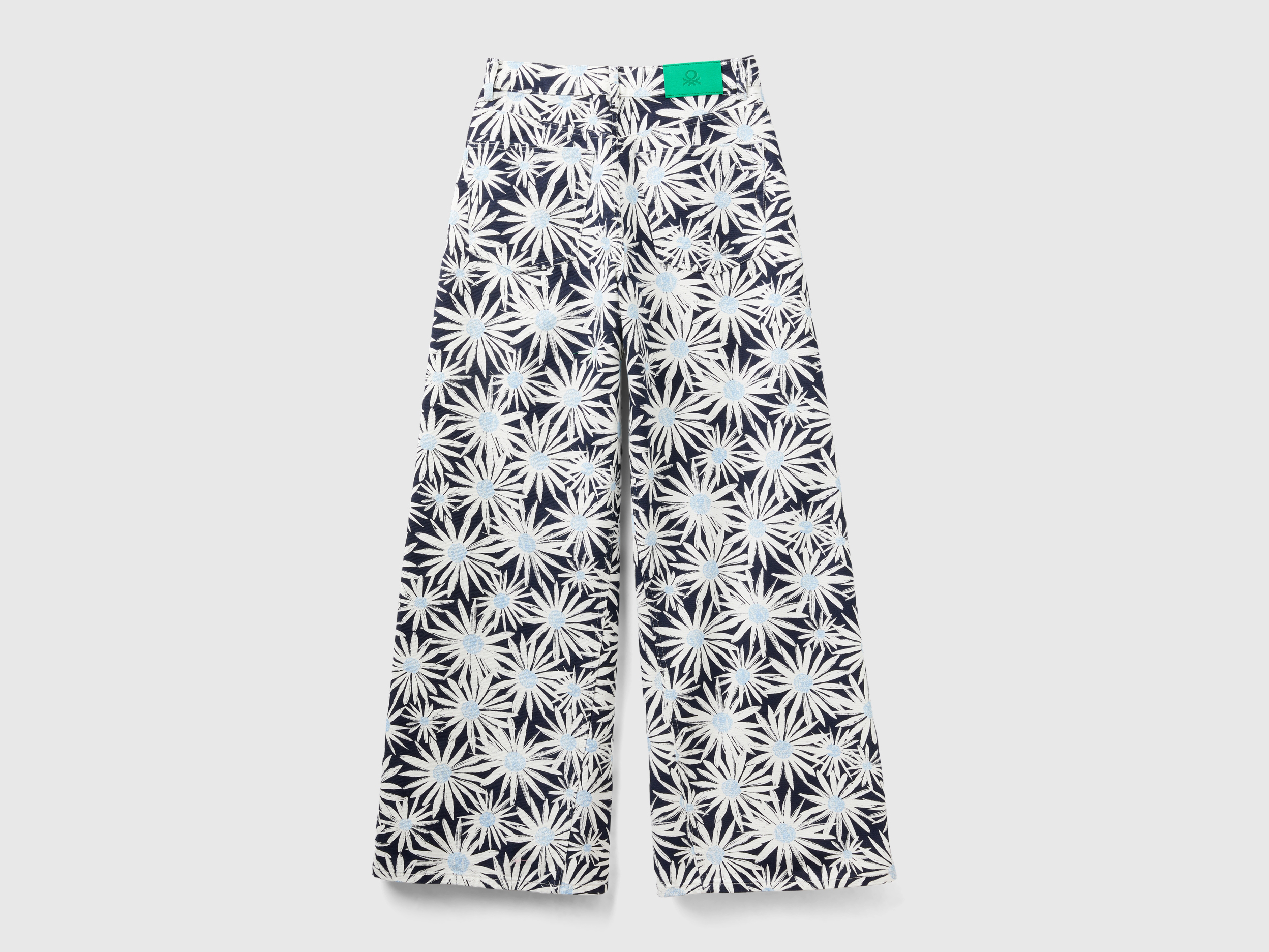 Pantalon ample à motif floral – Image 2