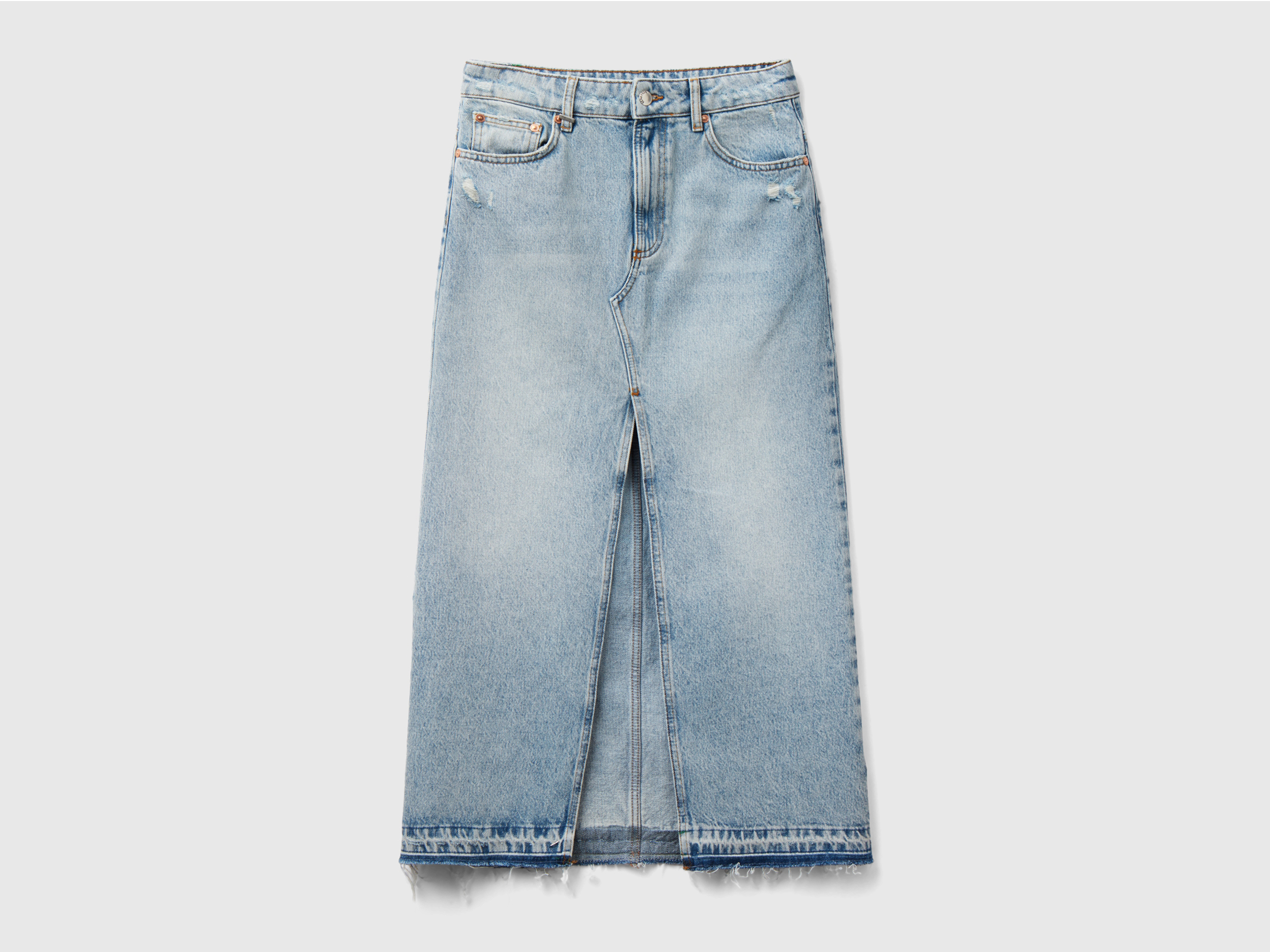 Jupe longue en jeans Jupe longue en jeans