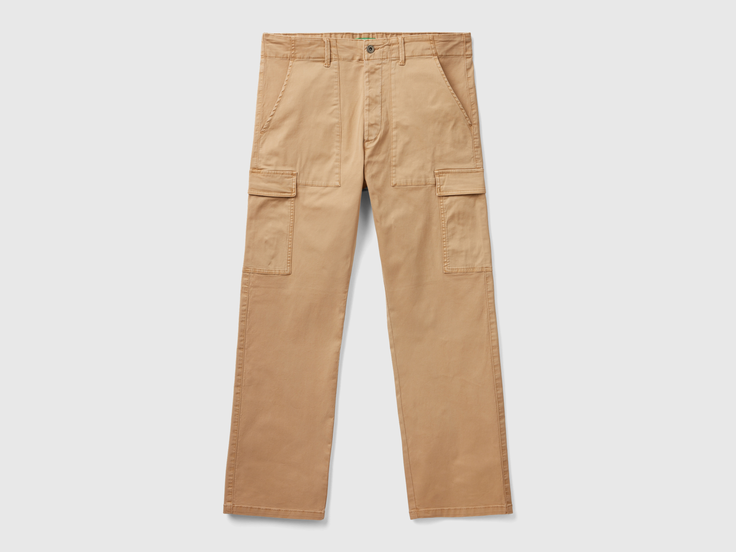 Pantalon cargo en coton stretch Pantalon cargo en coton stretch