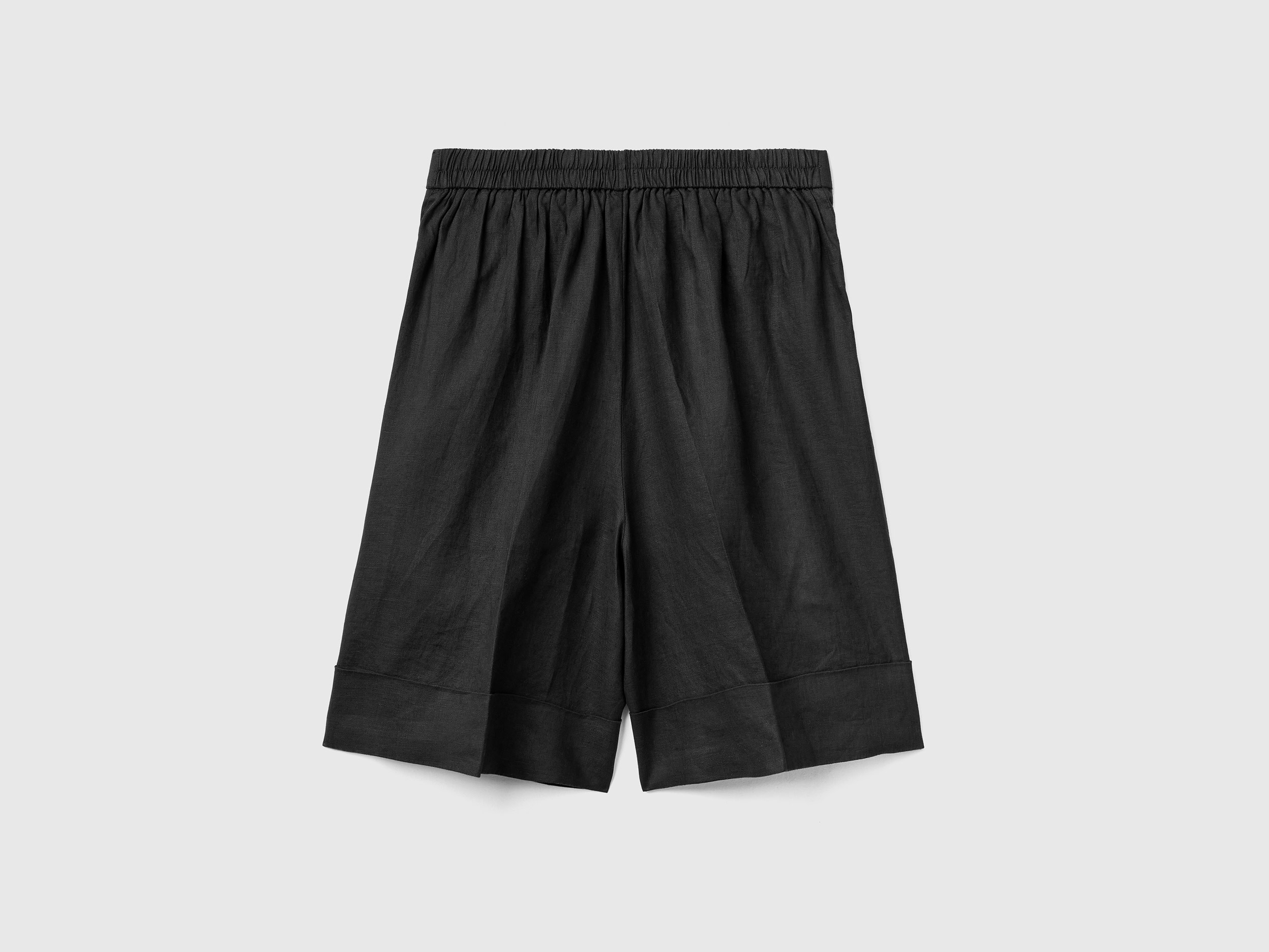 Bermuda 100 % lin à revers – Image 2