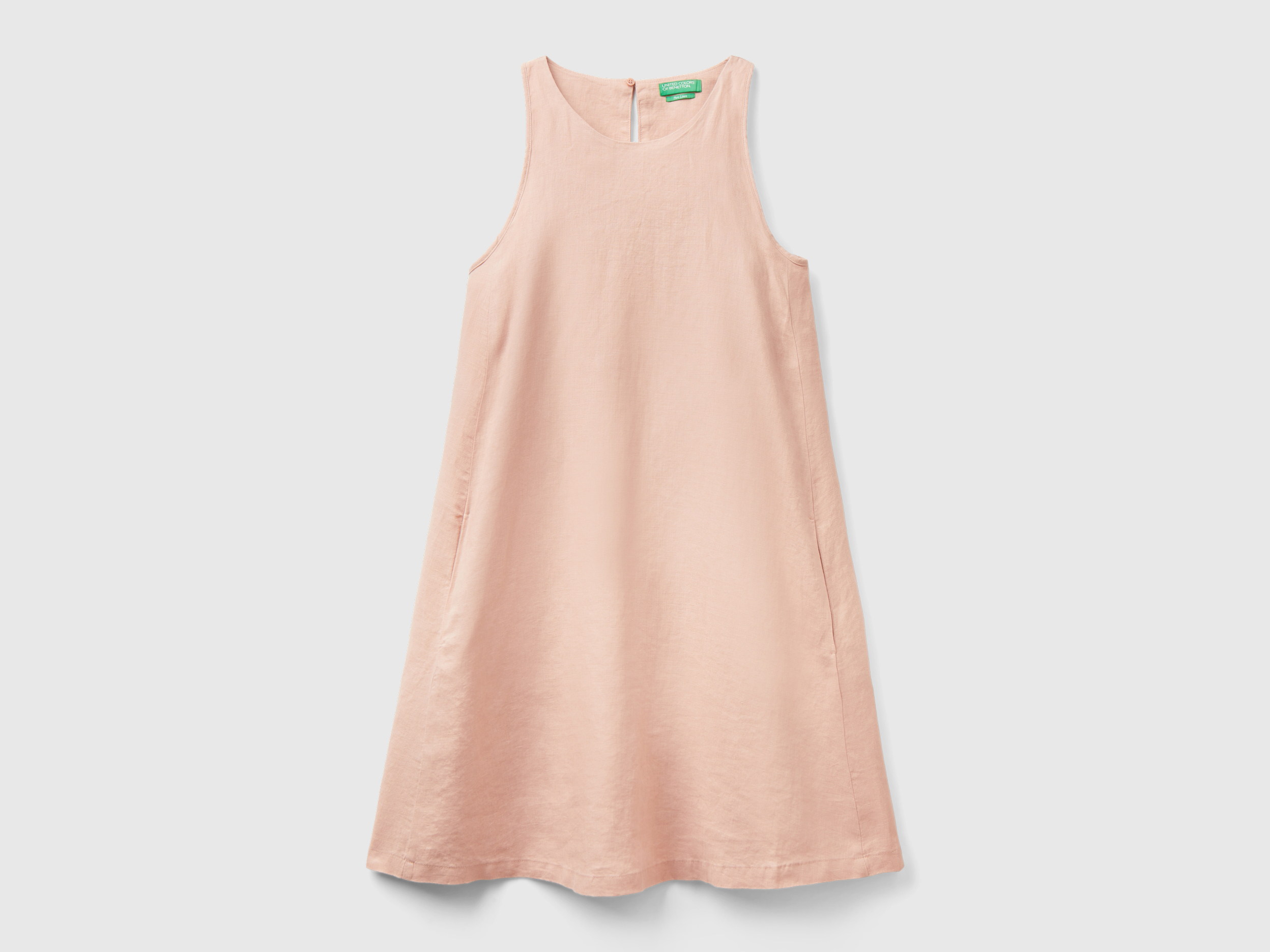 Robe sans manches en pur lin Robe sans manches en pur lin