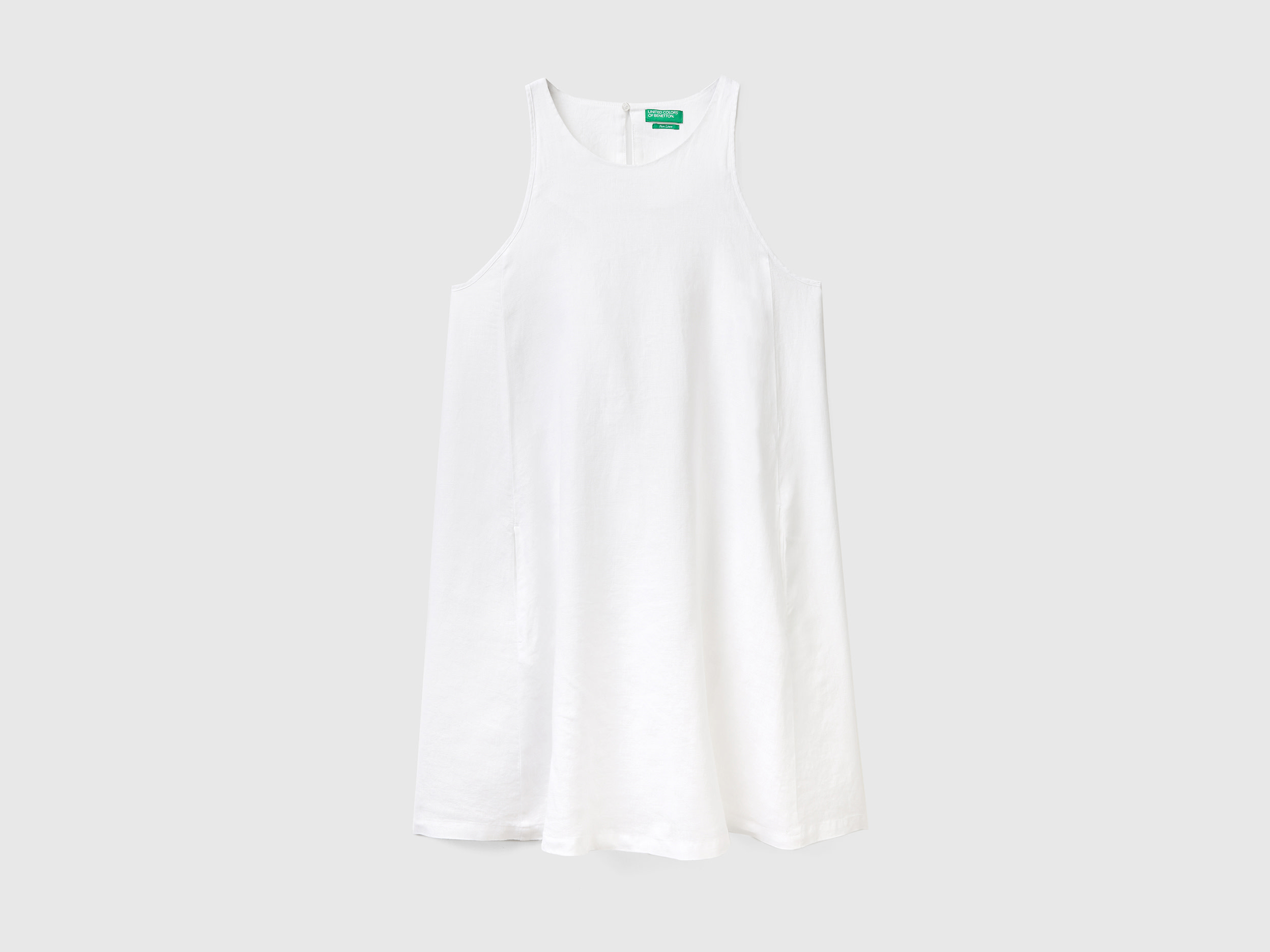 Robe sans manches en pur lin Robe sans manches en pur lin