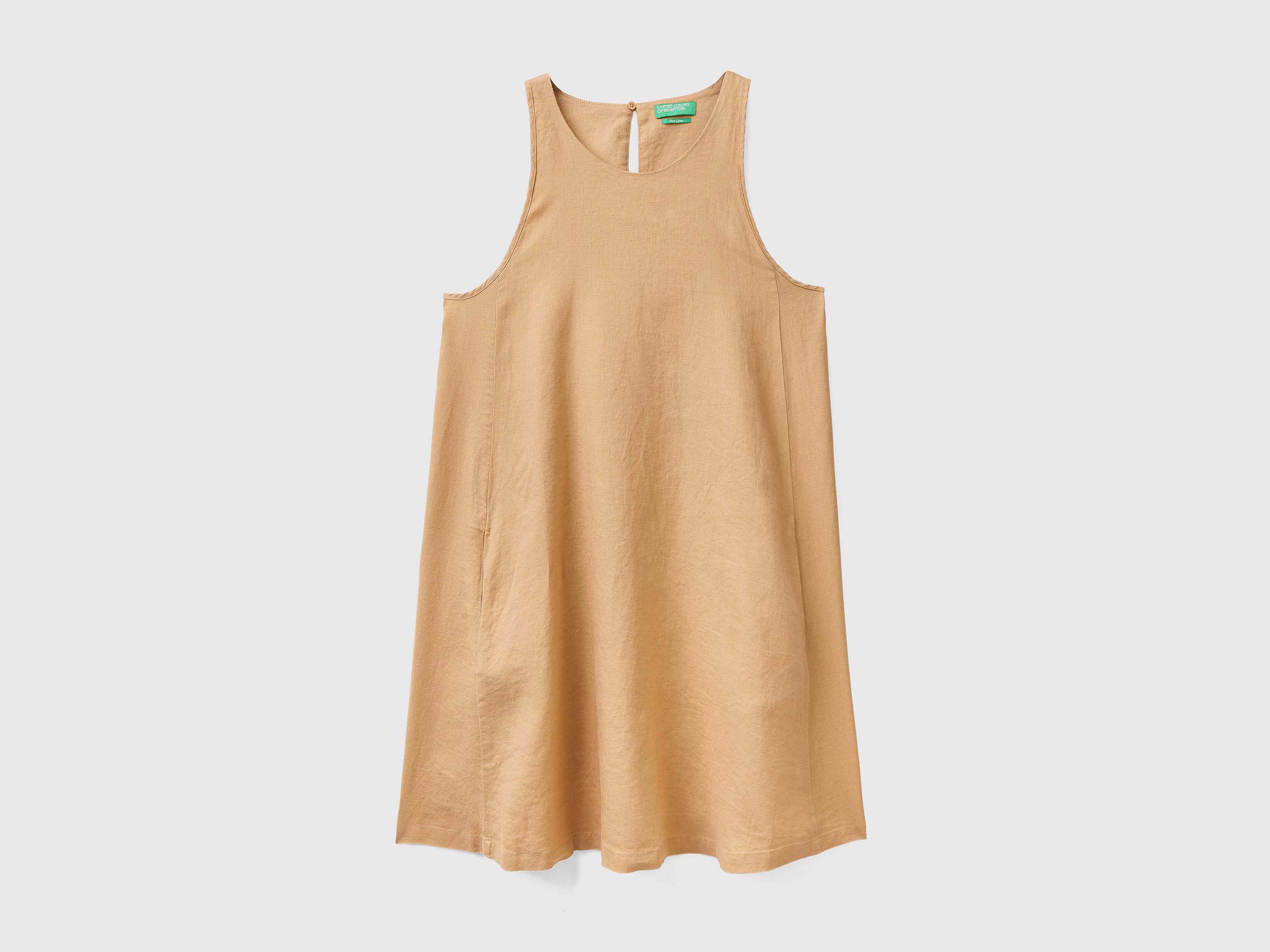 Robe sans manches en pur lin Robe sans manches en pur lin