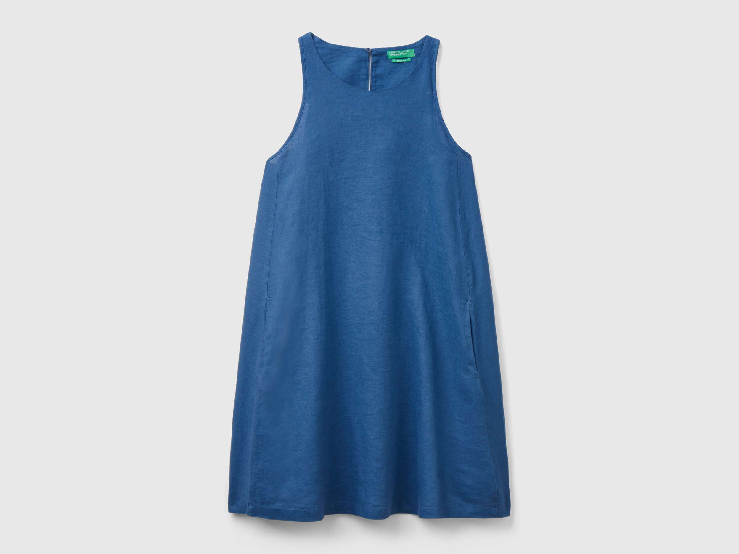 Robe sans manches en pur lin Robe sans manches en pur lin
