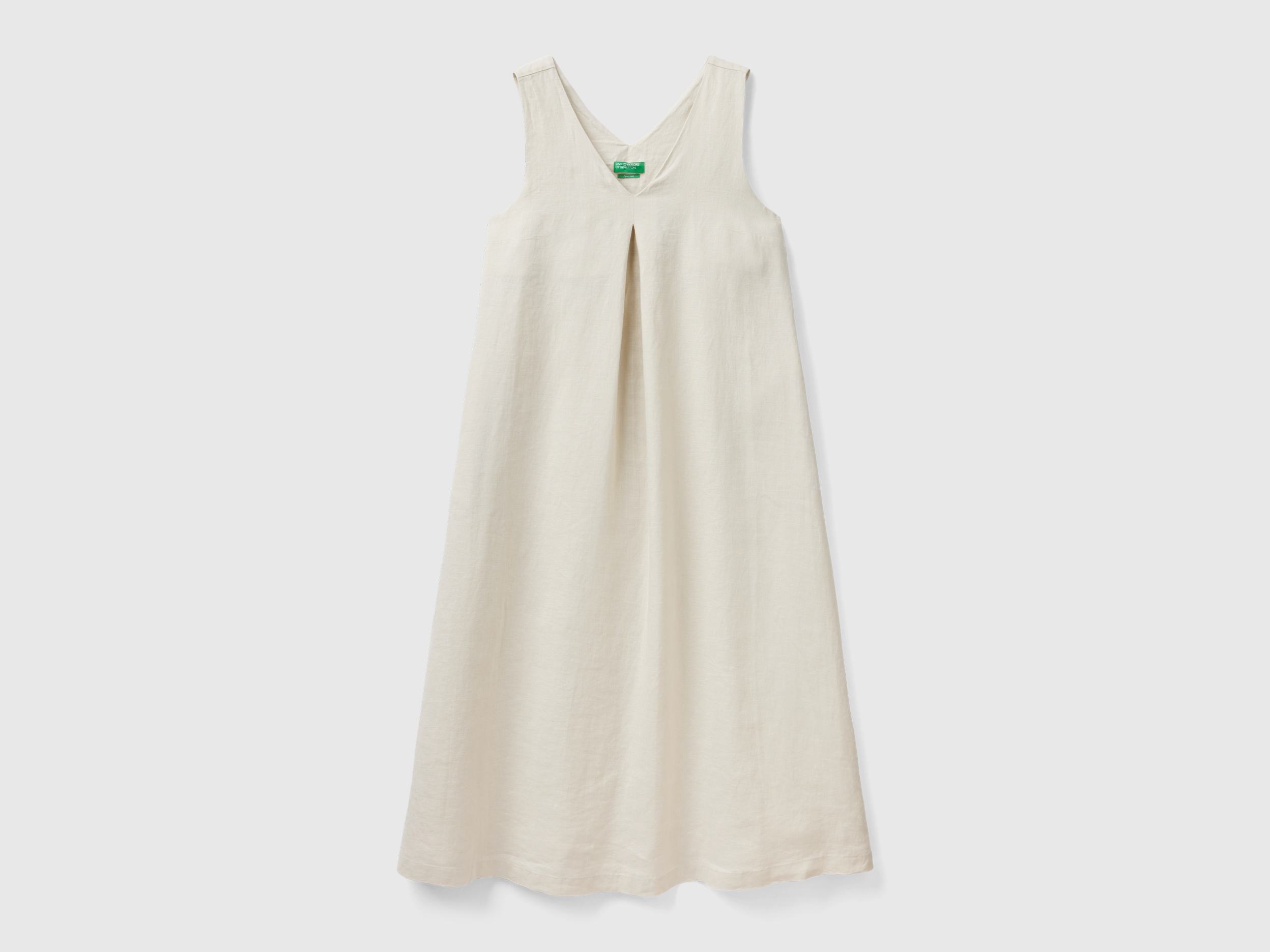 Robe sans manches en pur lin Robe sans manches en pur lin