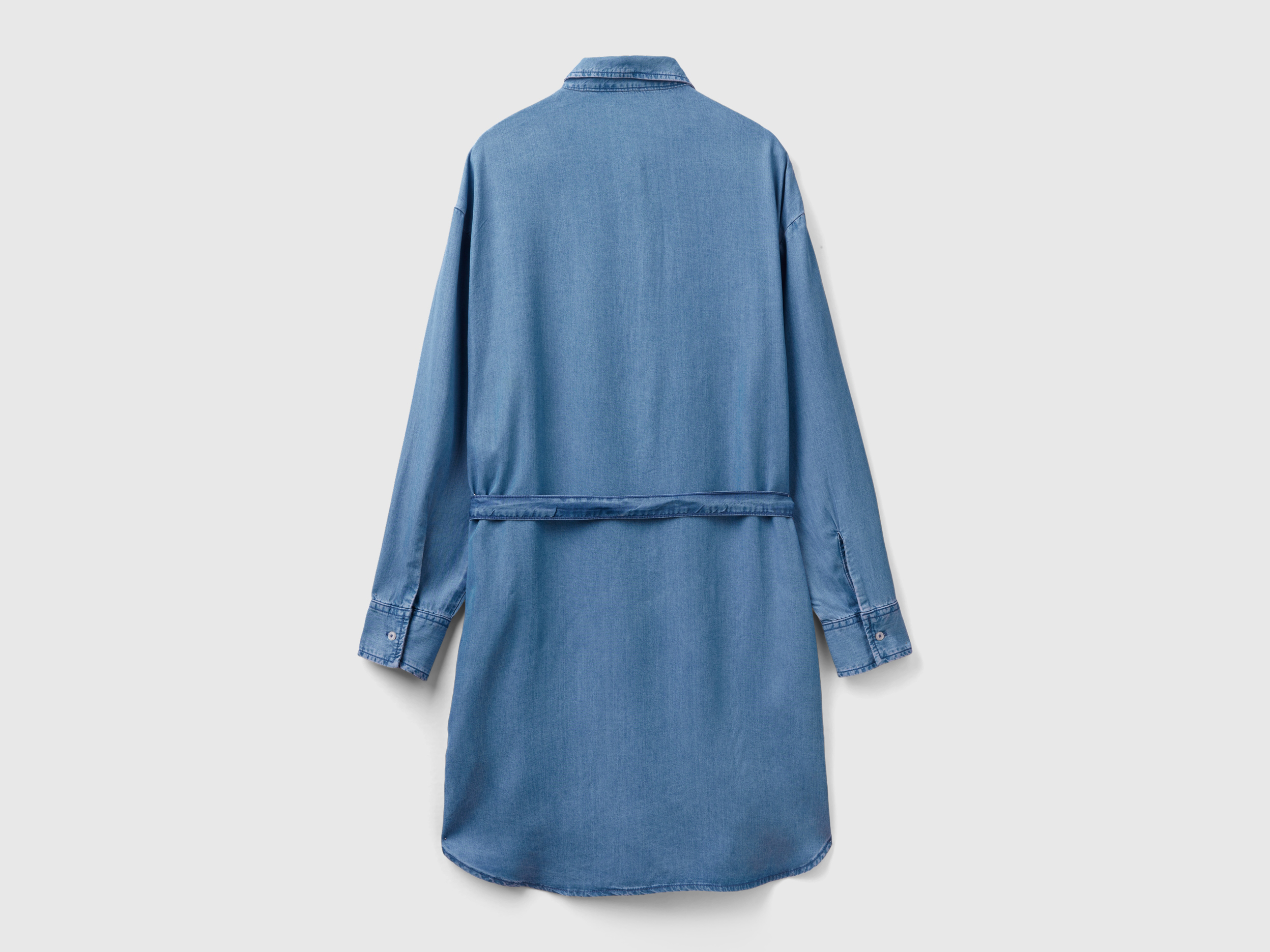 Robe chemisier courte en viscose – Image 2