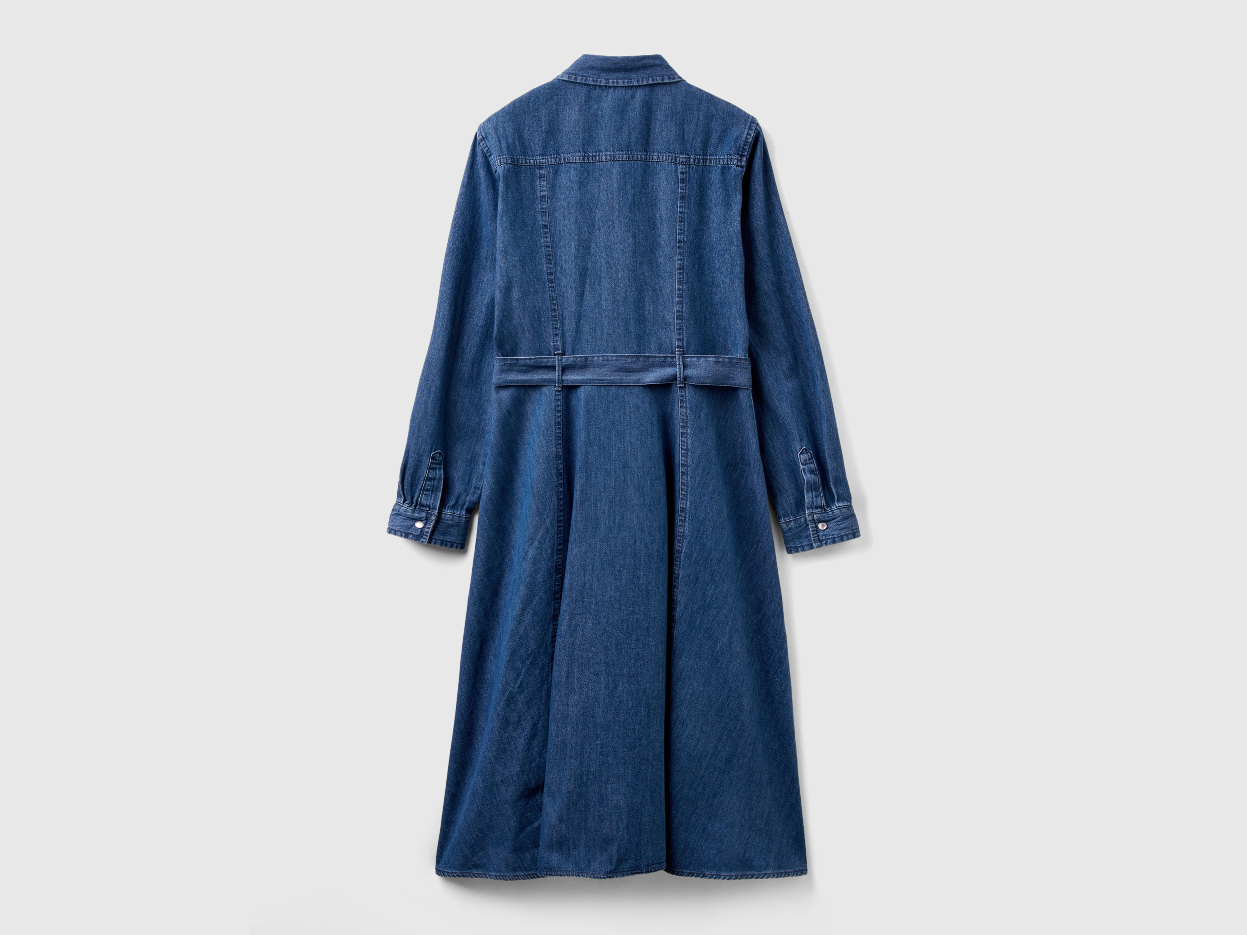 Robe chemisier en jeans – Image 2