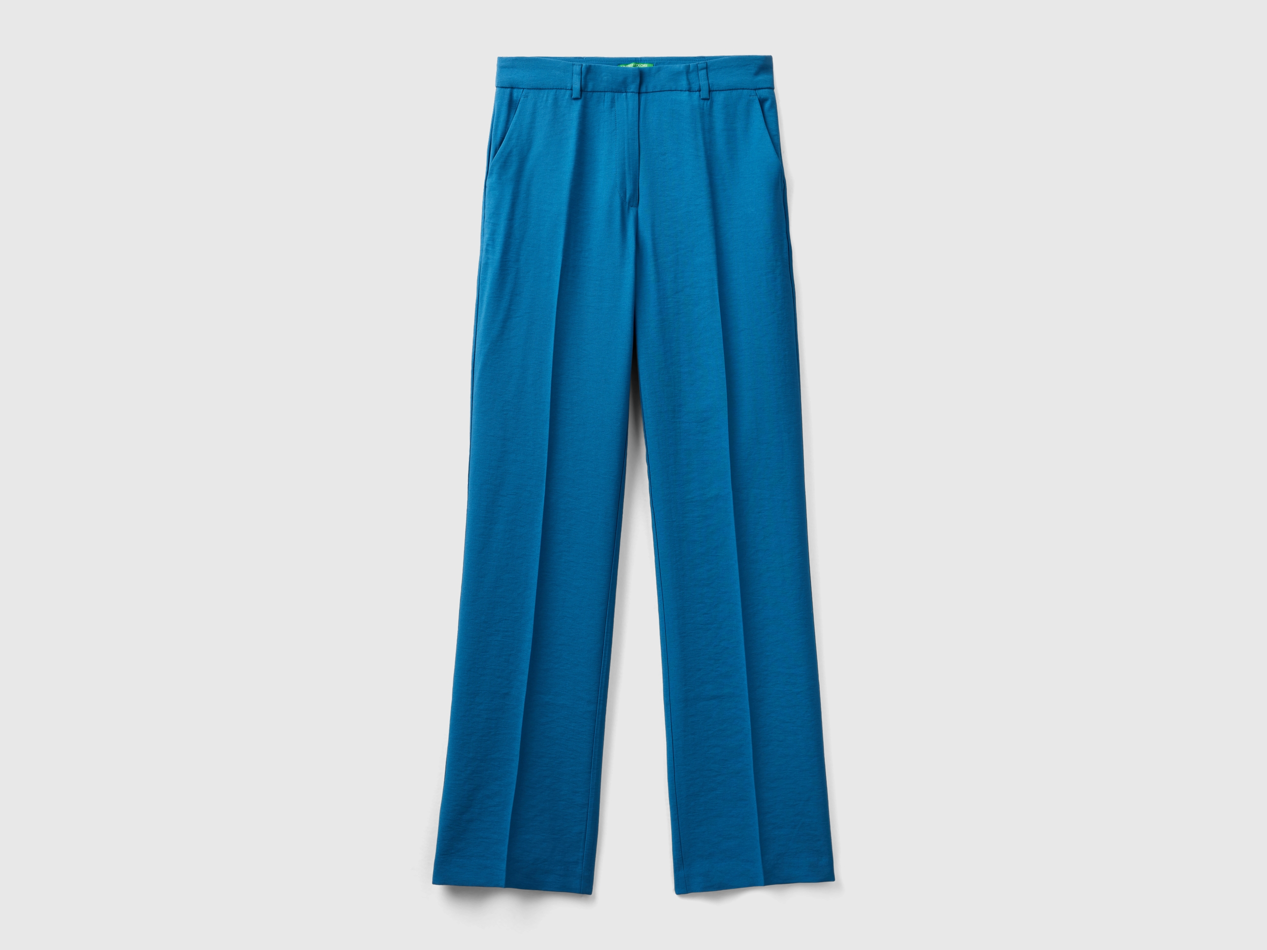 Pantalon à jambe droite plissée Pantalon à jambe droite plissée