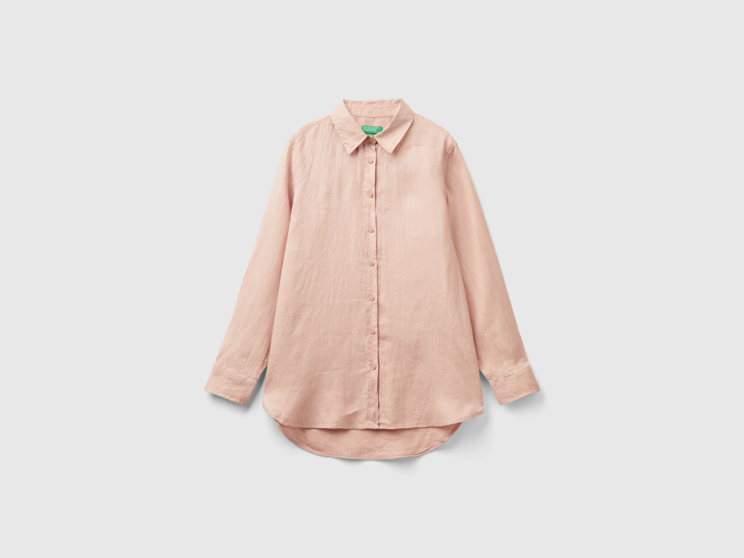Chemise longue en pur lin Chemise longue en pur lin