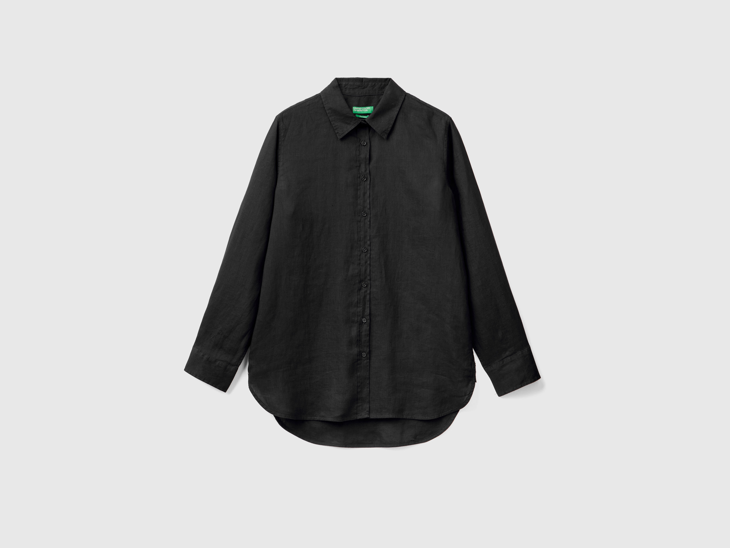 Chemise longue en pur lin Chemise longue en pur lin