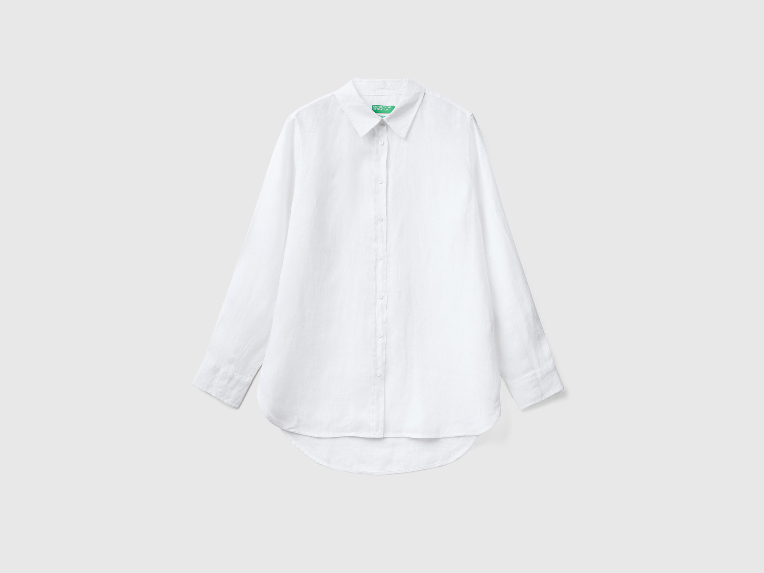 Chemise longue en pur lin Chemise longue en pur lin