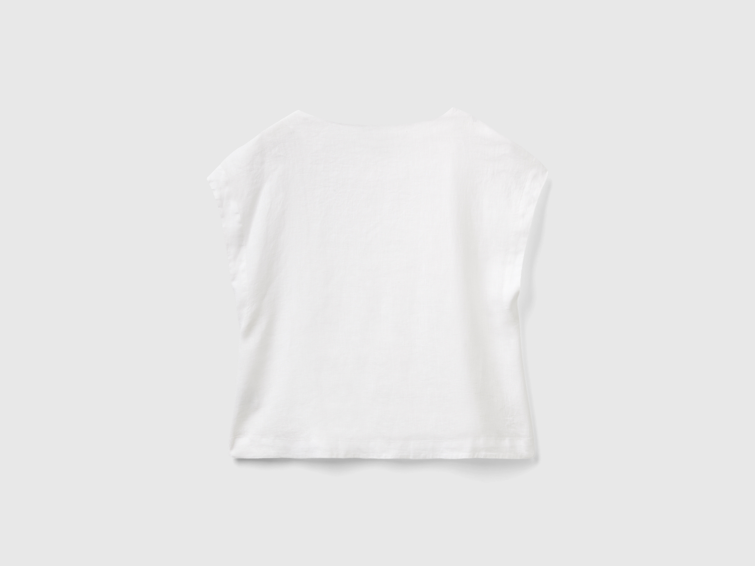 Blouse en pur lin à col carré – Image 2