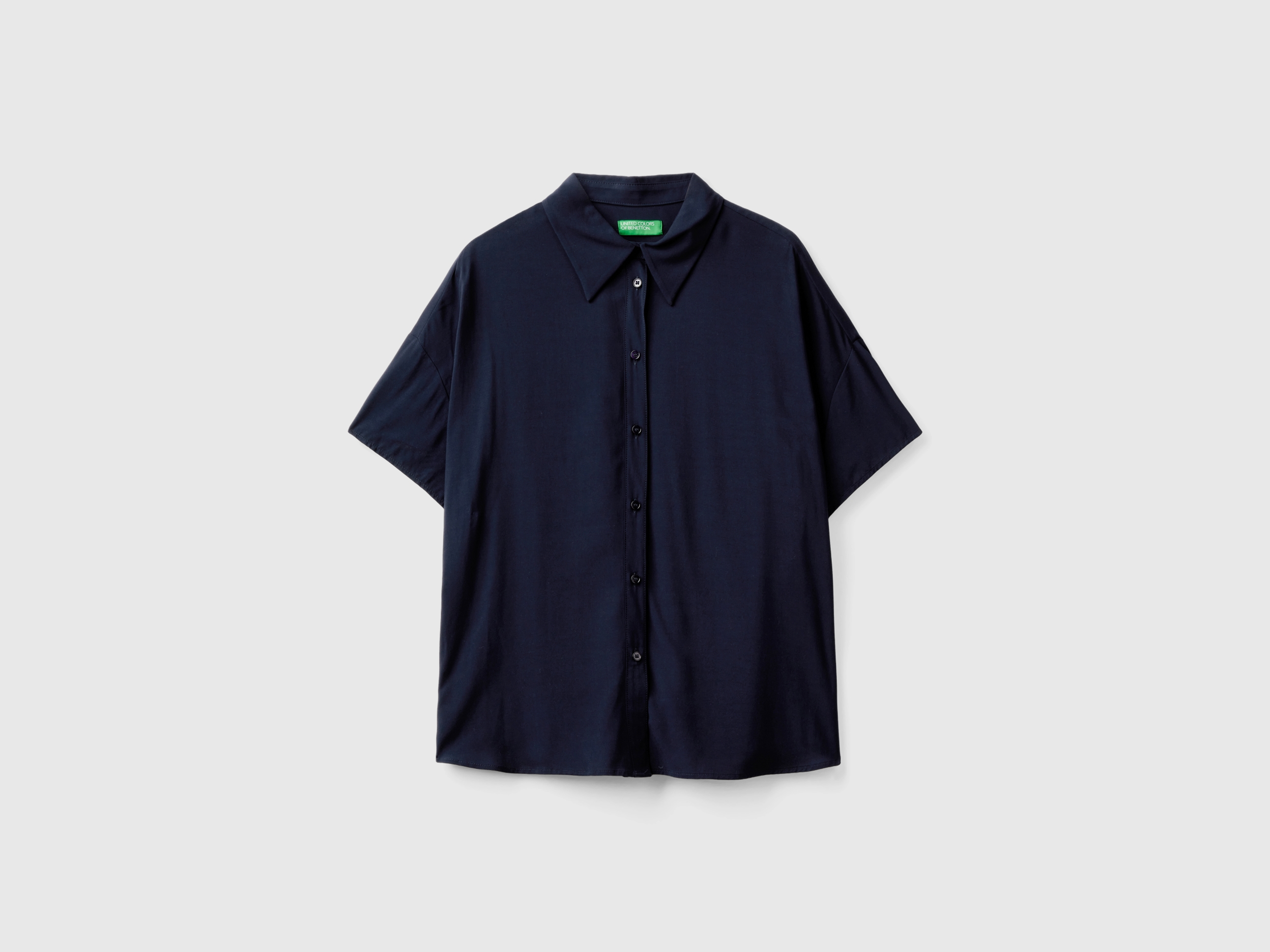 Chemise à manches courtes en viscose Chemise à manches courtes en viscose