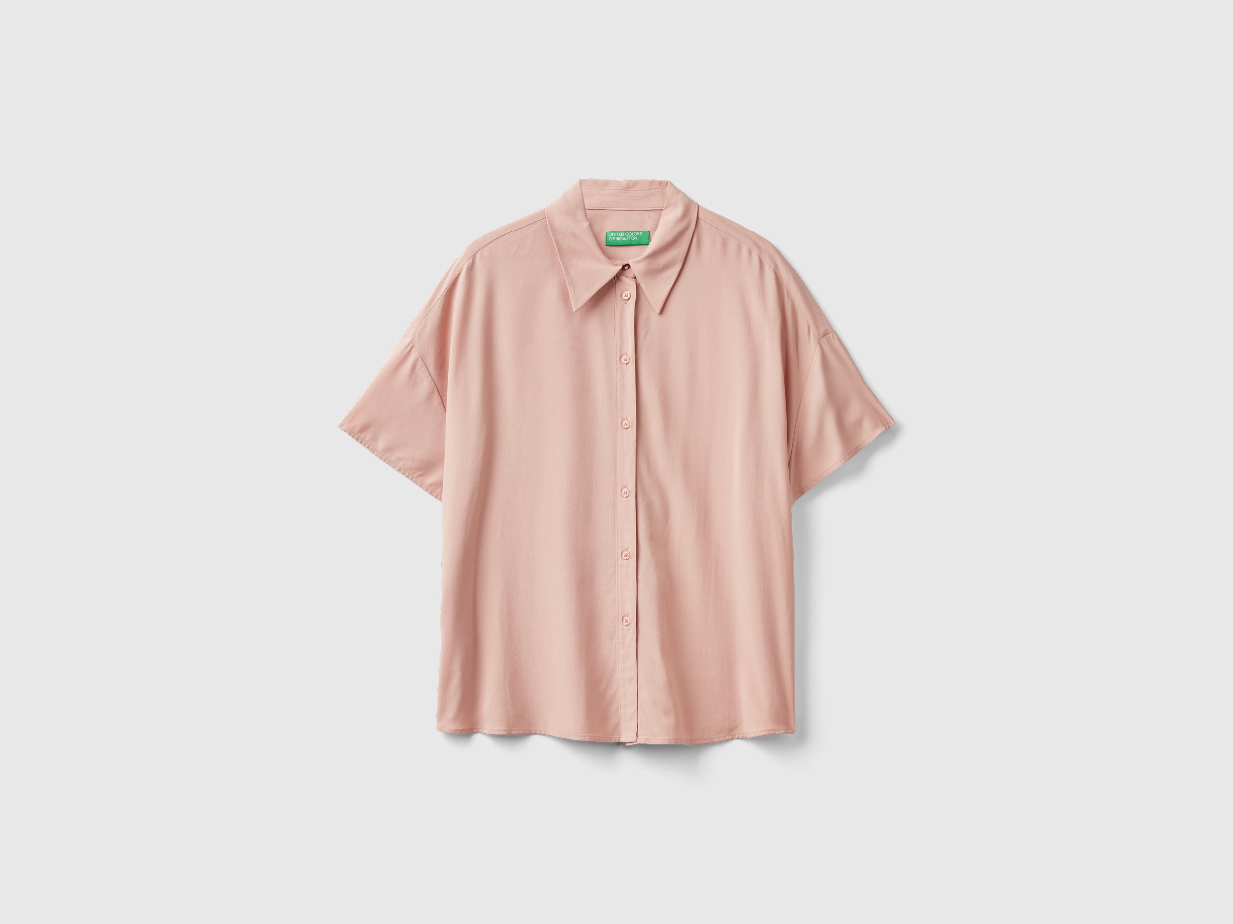 Chemise à manches courtes en viscose Chemise à manches courtes en viscose
