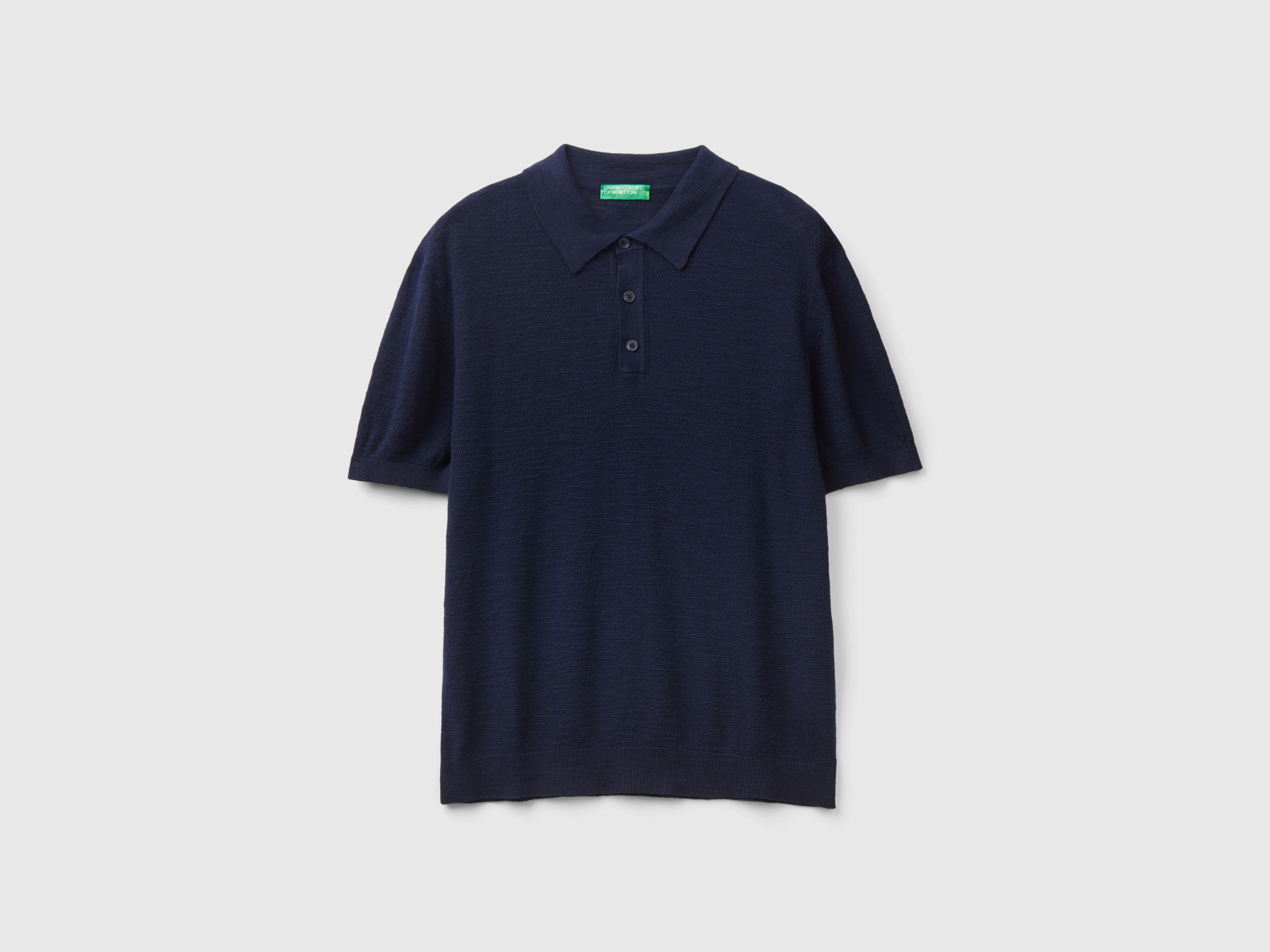 Polo en lin mélangé Polo en lin mélangé