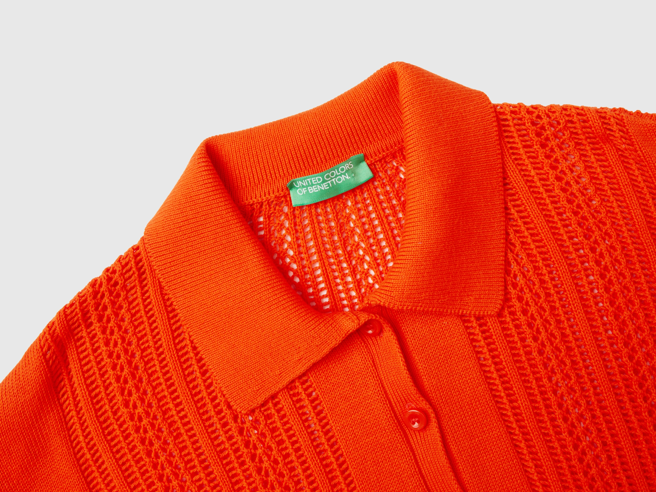 Polo en maille crochet – Image 3