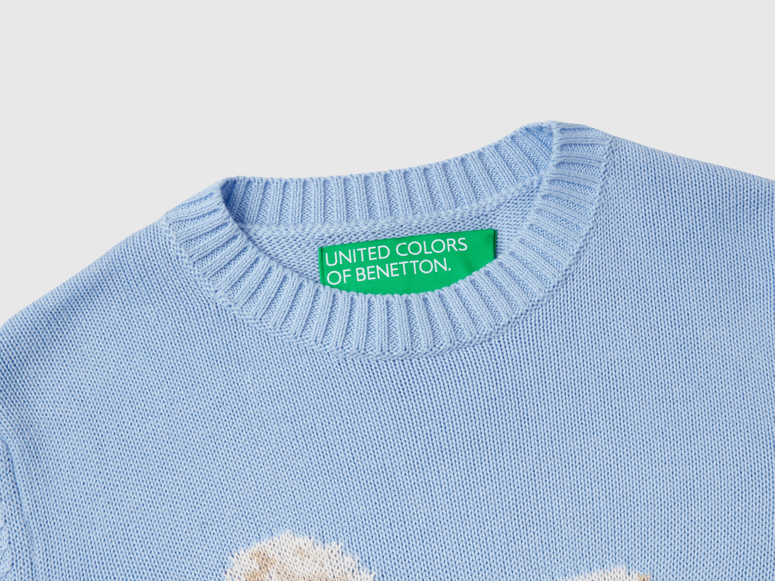 Pull à intarsia cheval – Image 3