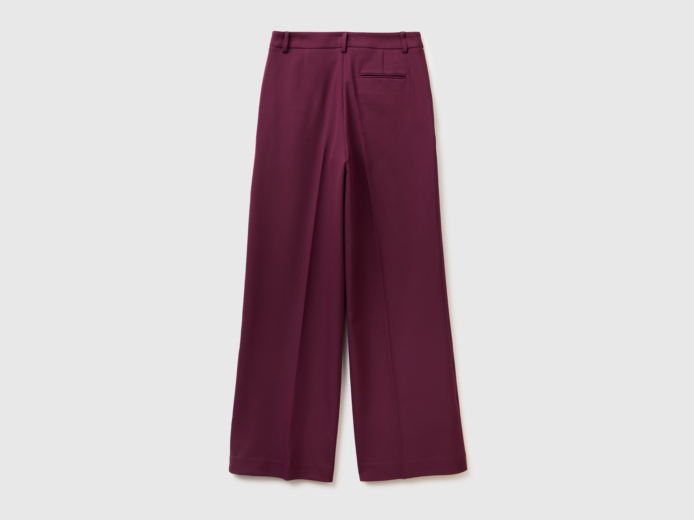 Pantalon large en mélange de viscose extensible – Image 2