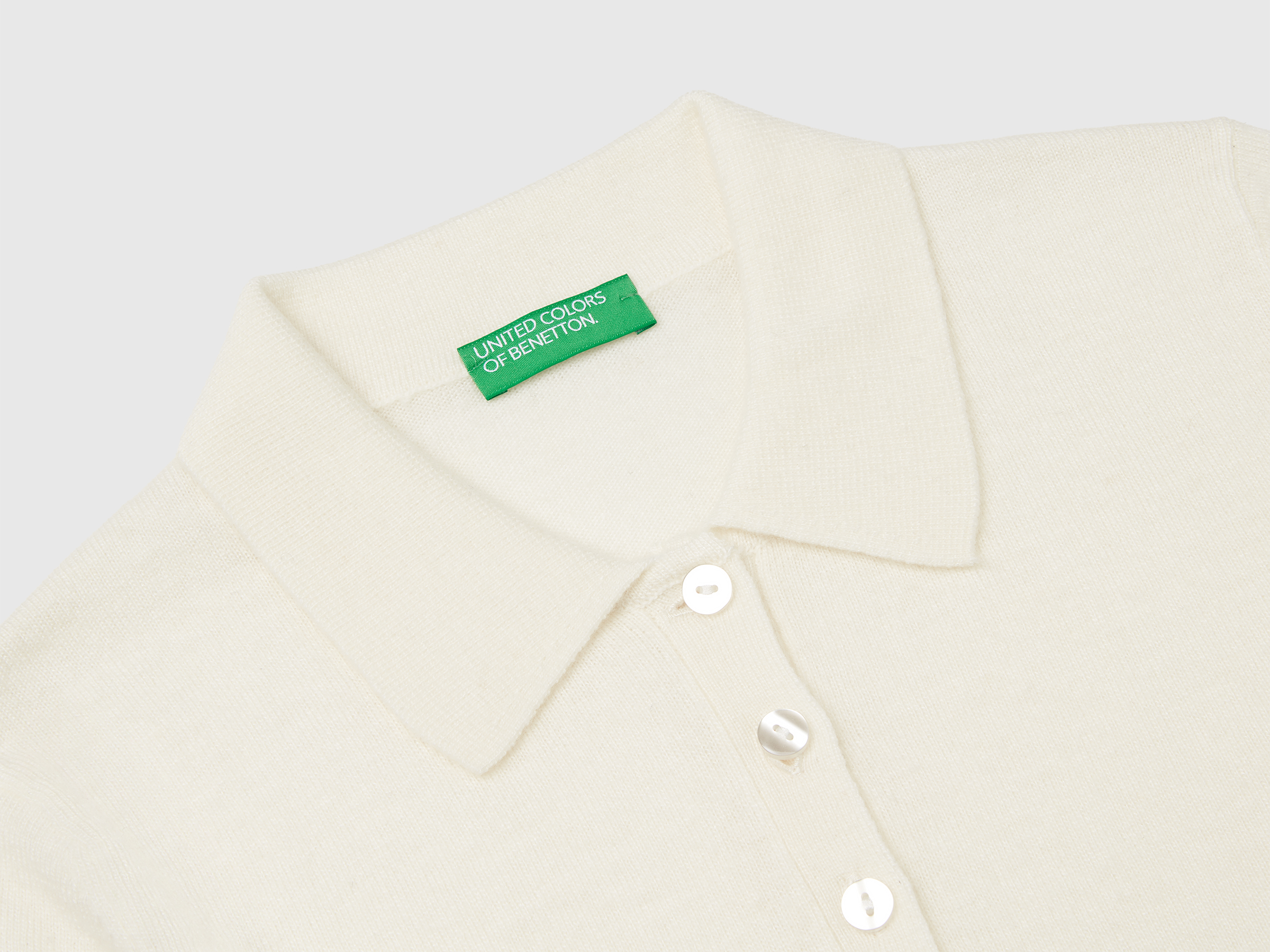 Polo en maille de cachemire mélangé – Image 3