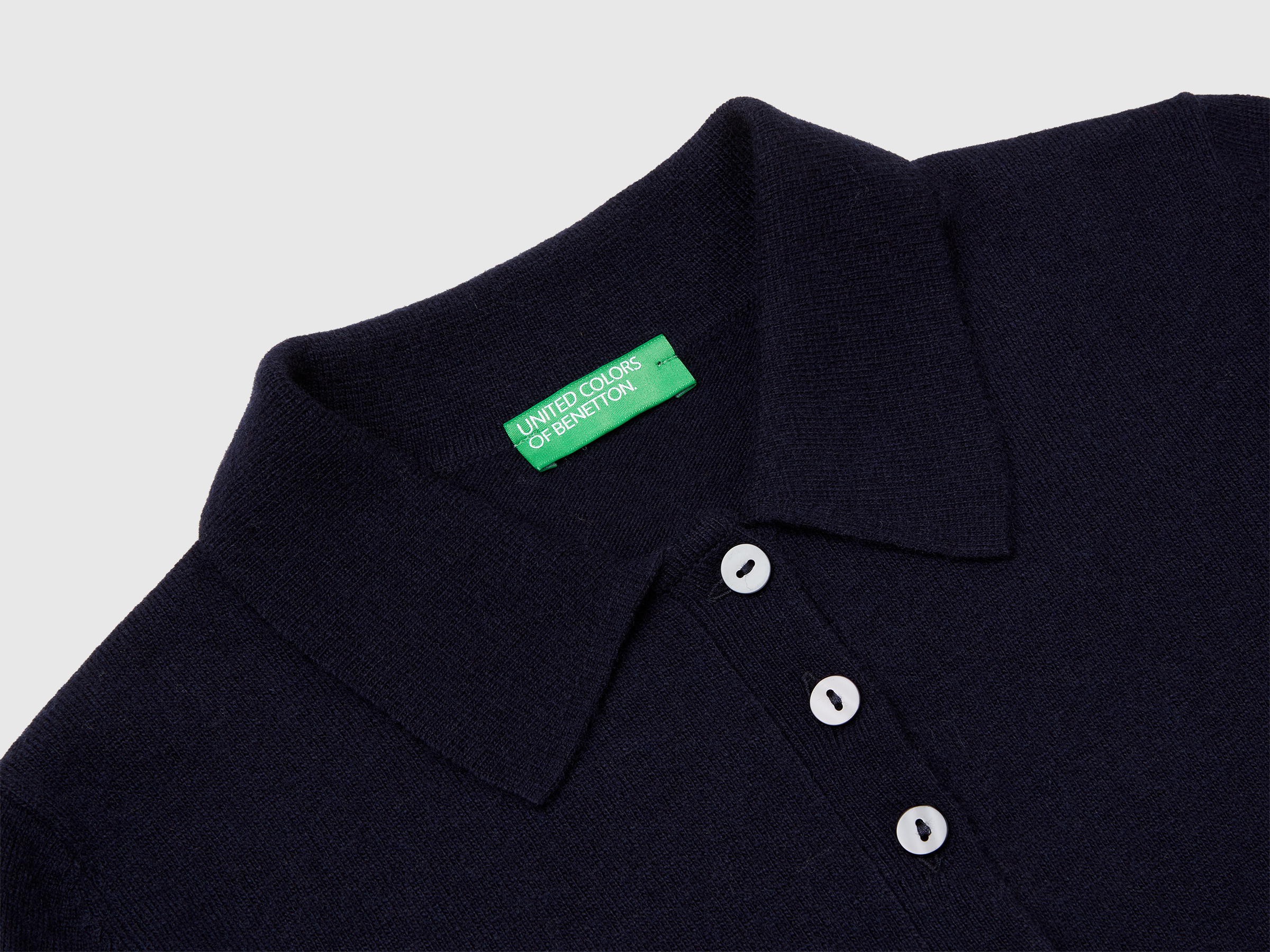 Polo en maille de cachemire mélangé – Image 3