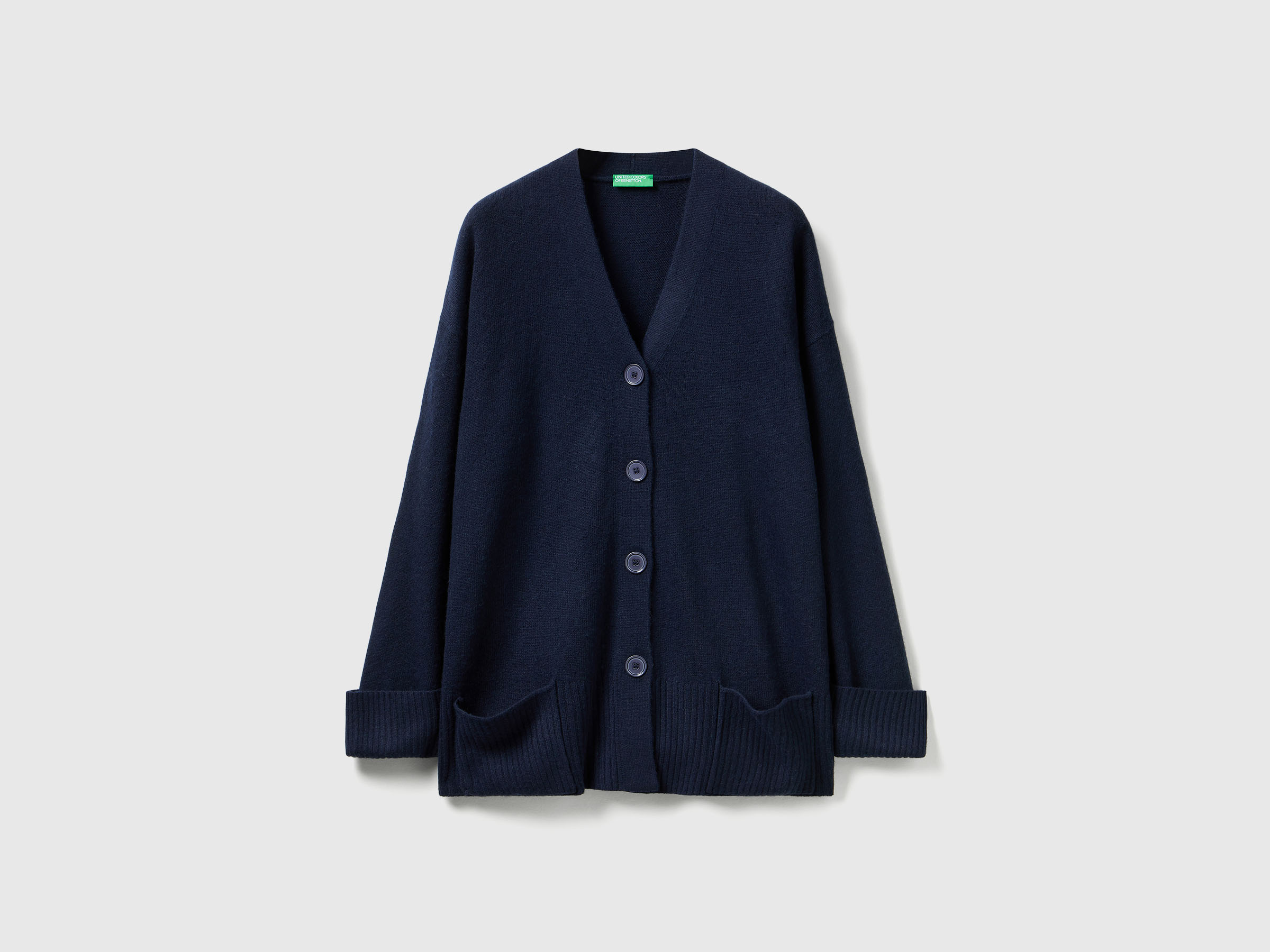 Cardigan oversize en laine mélangée Cardigan oversize en laine mélangée