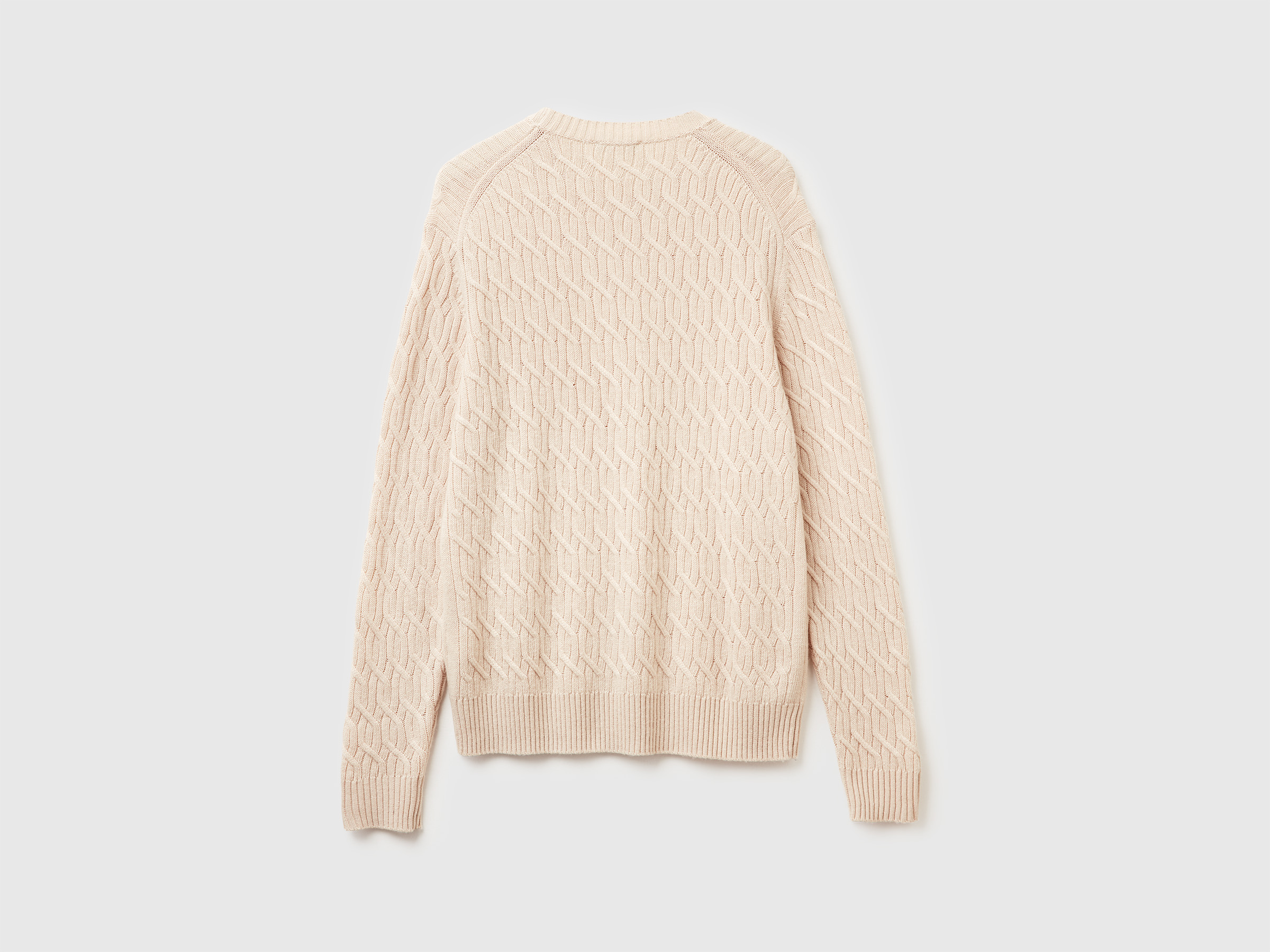 Pull en maille torsadée en mélange de cachemire – Image 2