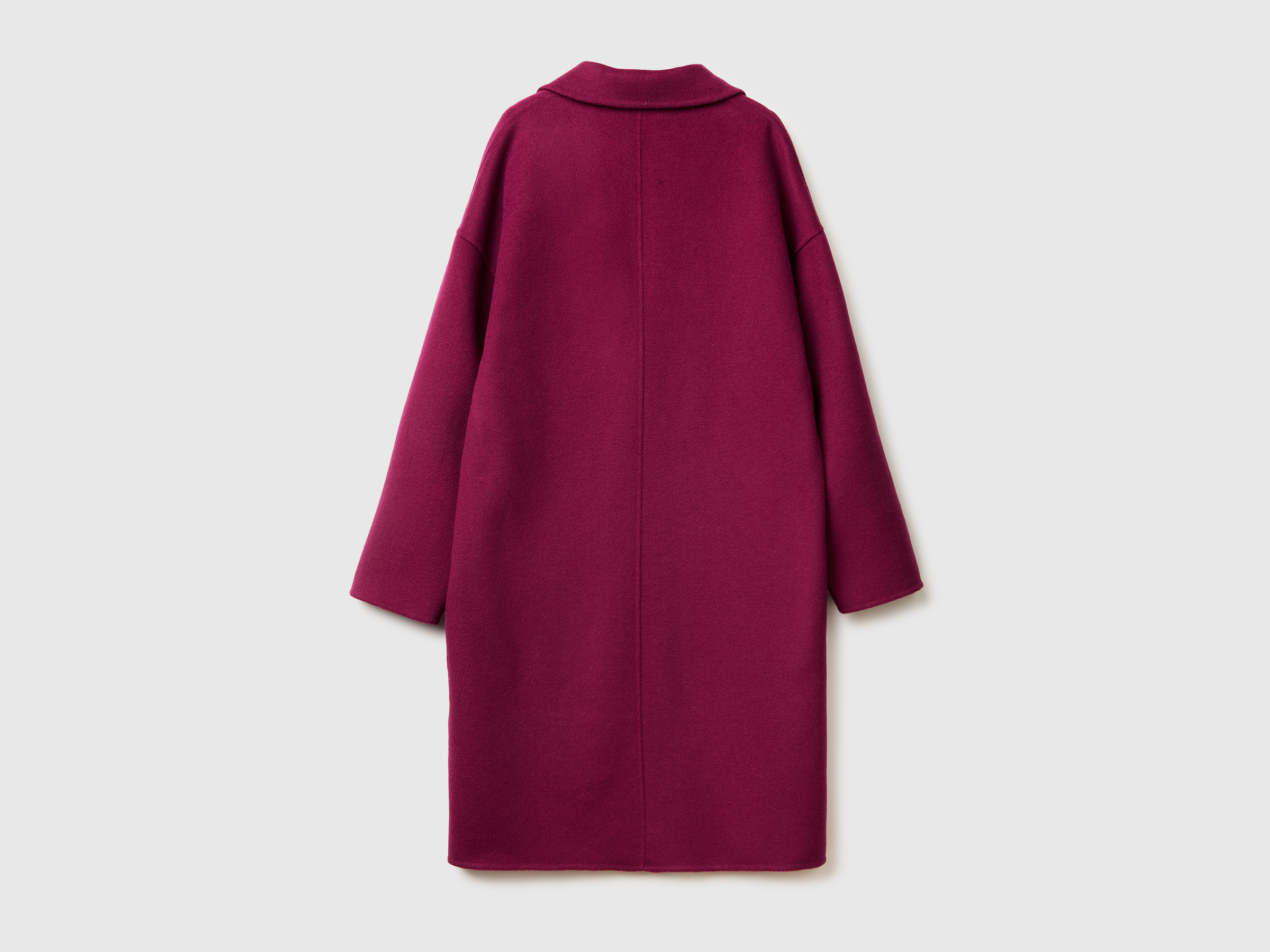 Manteau midi en laine mélangée – Image 2