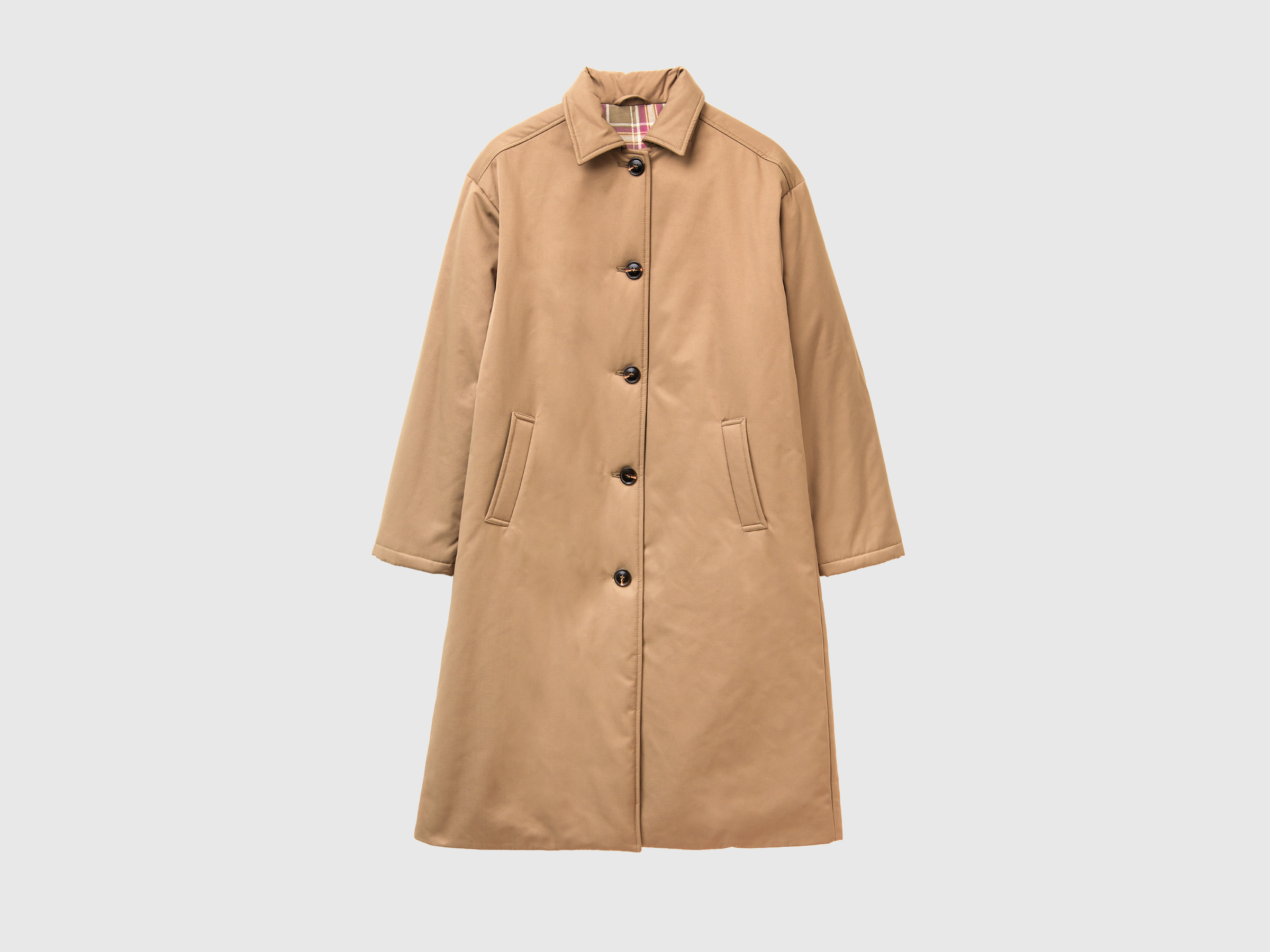Veste longue avec rembourrage léger Veste longue avec rembourrage léger
