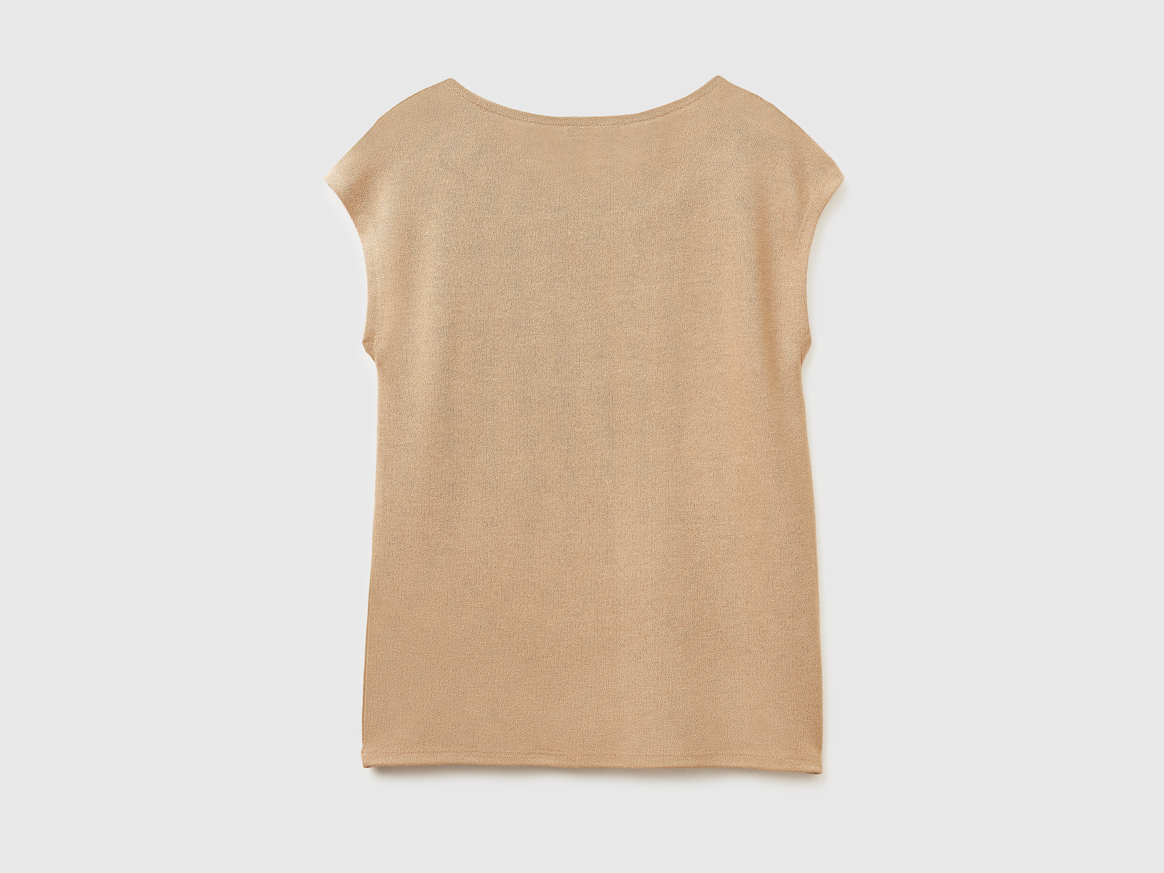 T-shirt en crêpe sans manches – Image 2