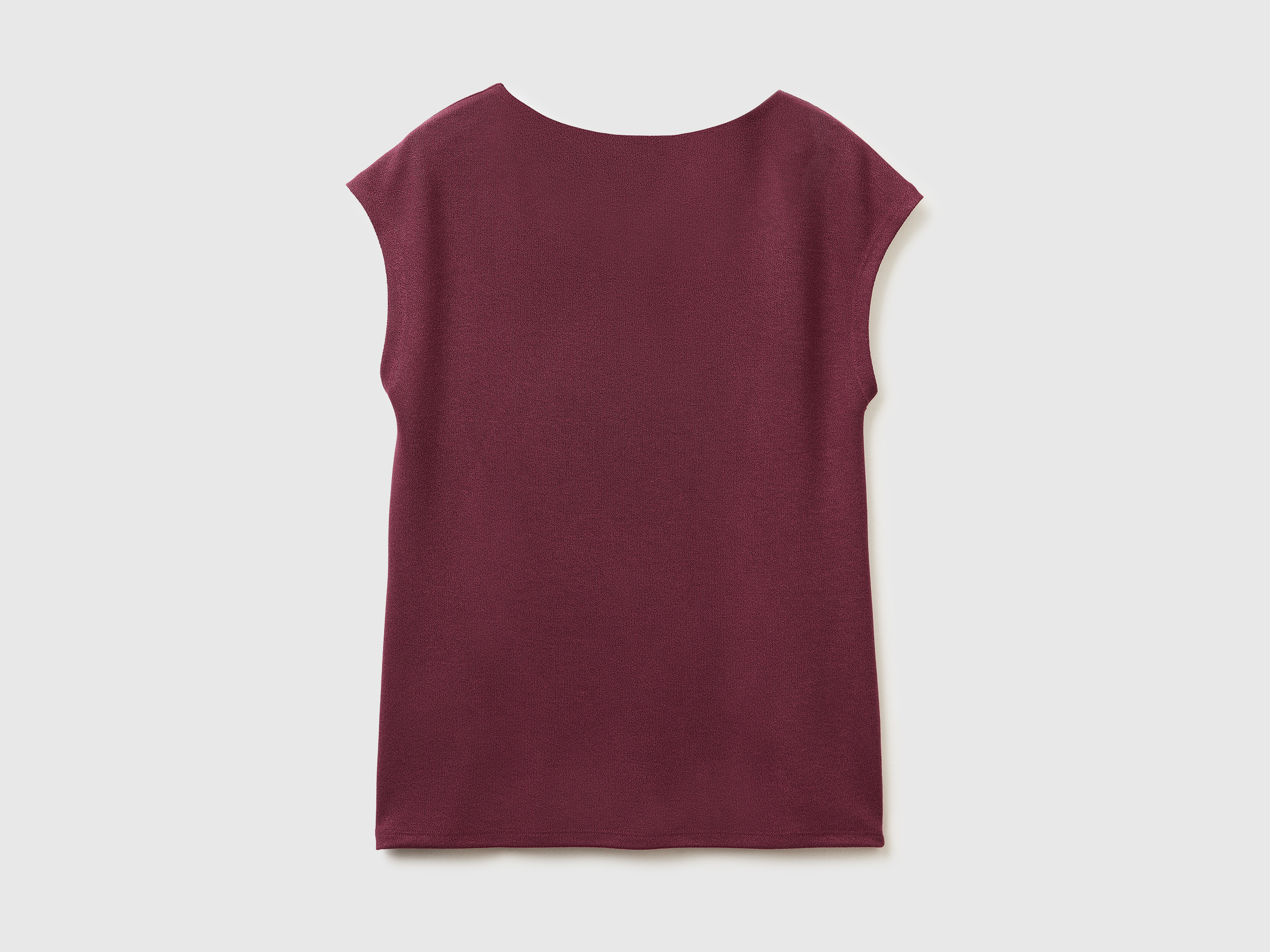 T-shirt en crêpe sans manches – Image 2