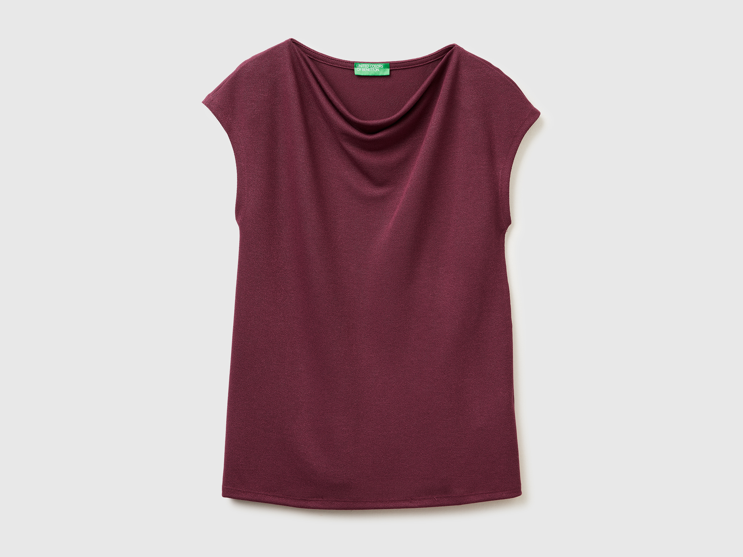 T-shirt en crêpe sans manches T-shirt en crêpe sans manches