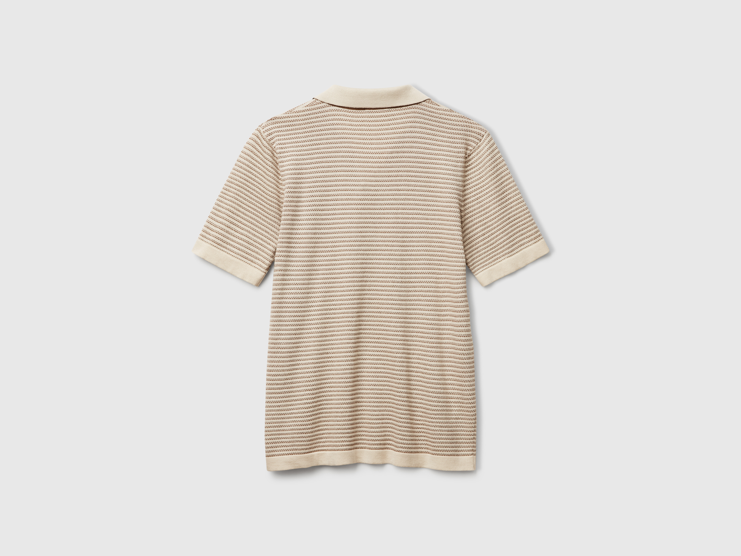 Polo chiné en pur coton – Image 2