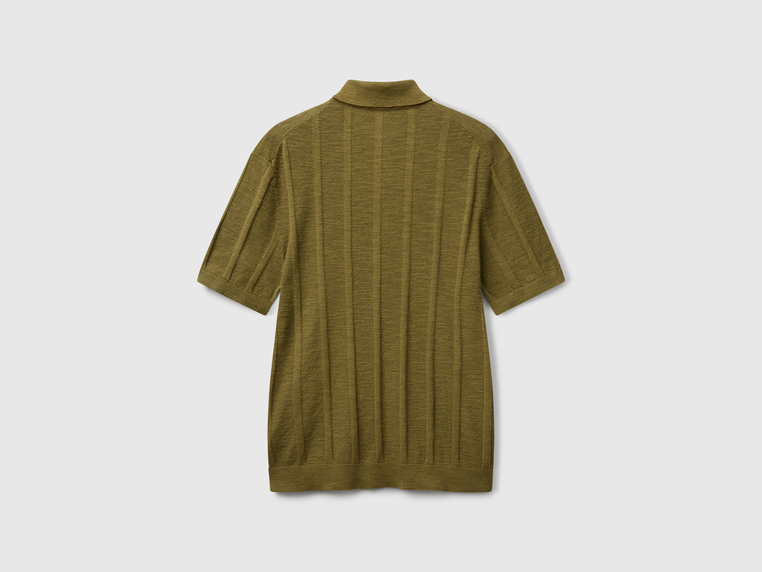 Polo en maille de lin mélangé – Image 2