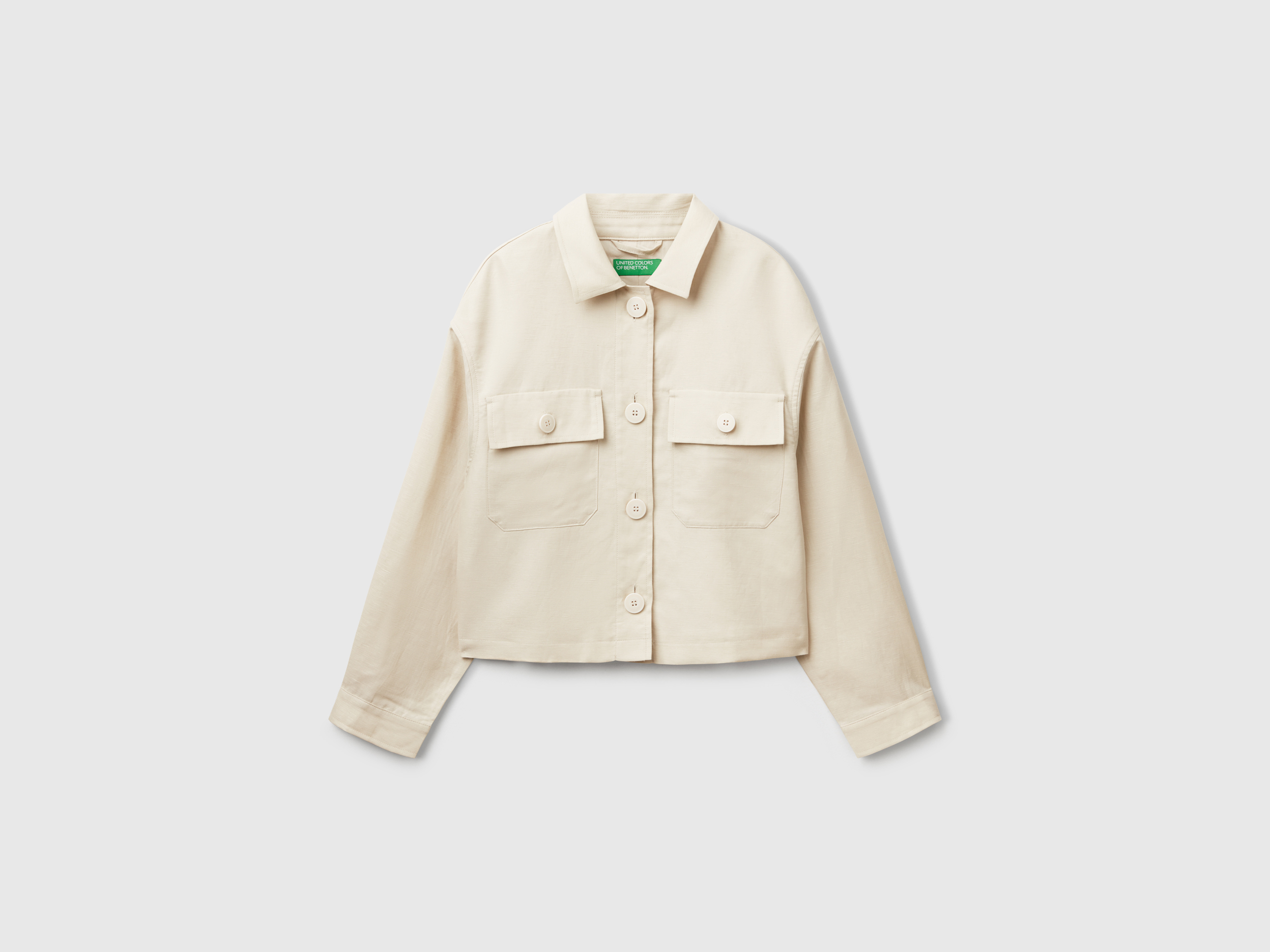 Veste en lin mélangé Veste en lin mélangé