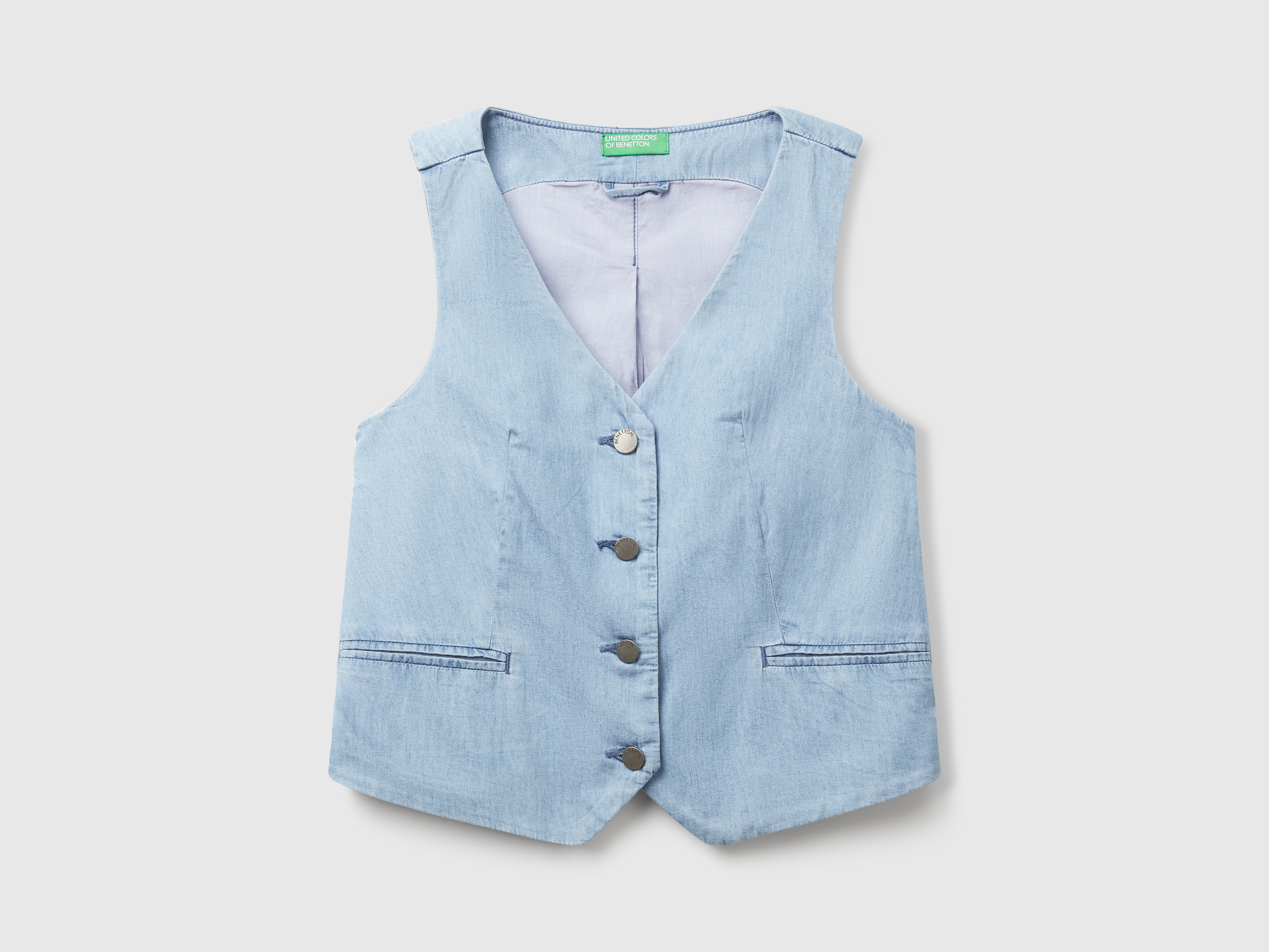 Gilet en chambray Gilet en chambray