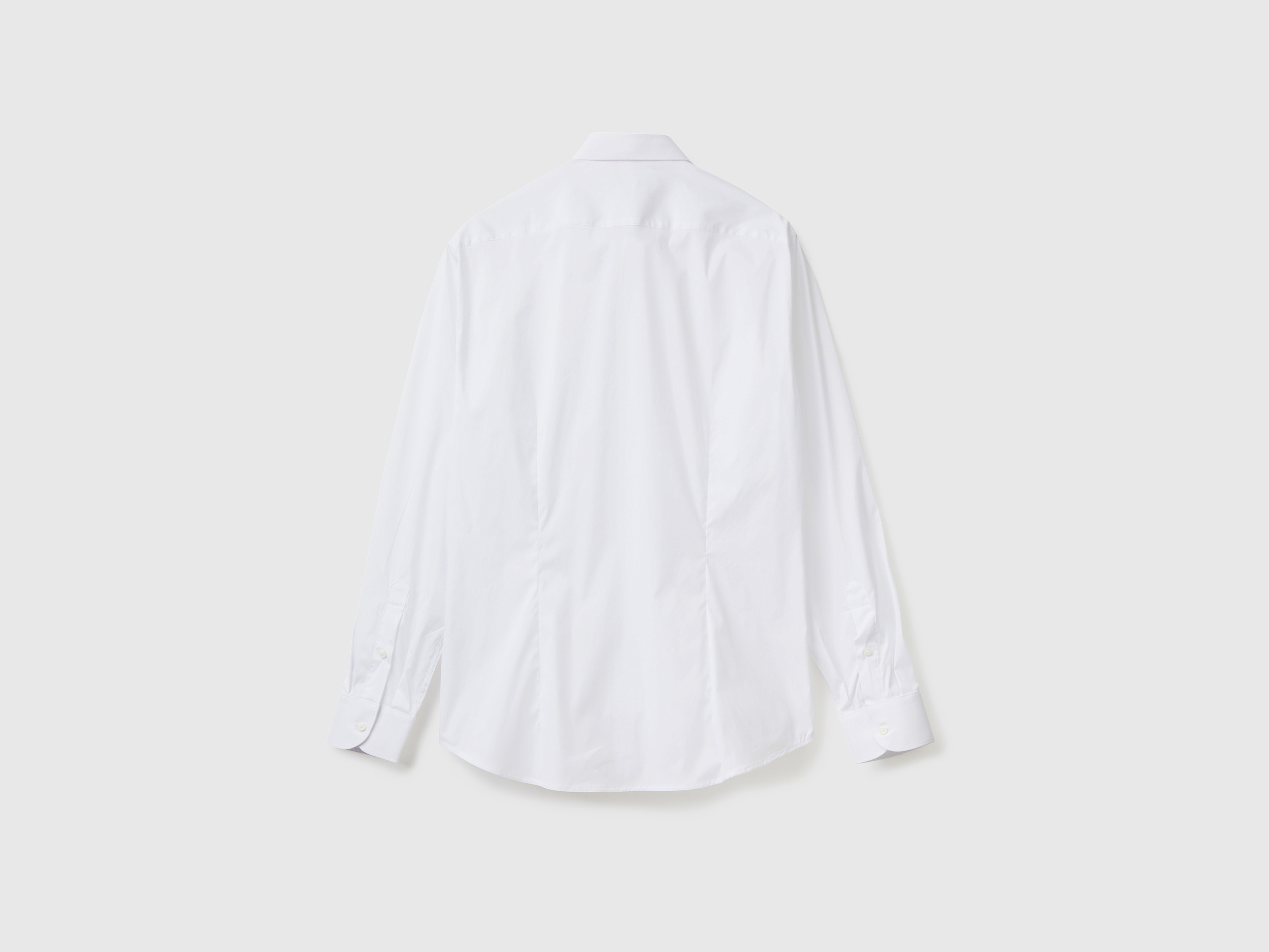 Chemise coupe slim unie – Image 2