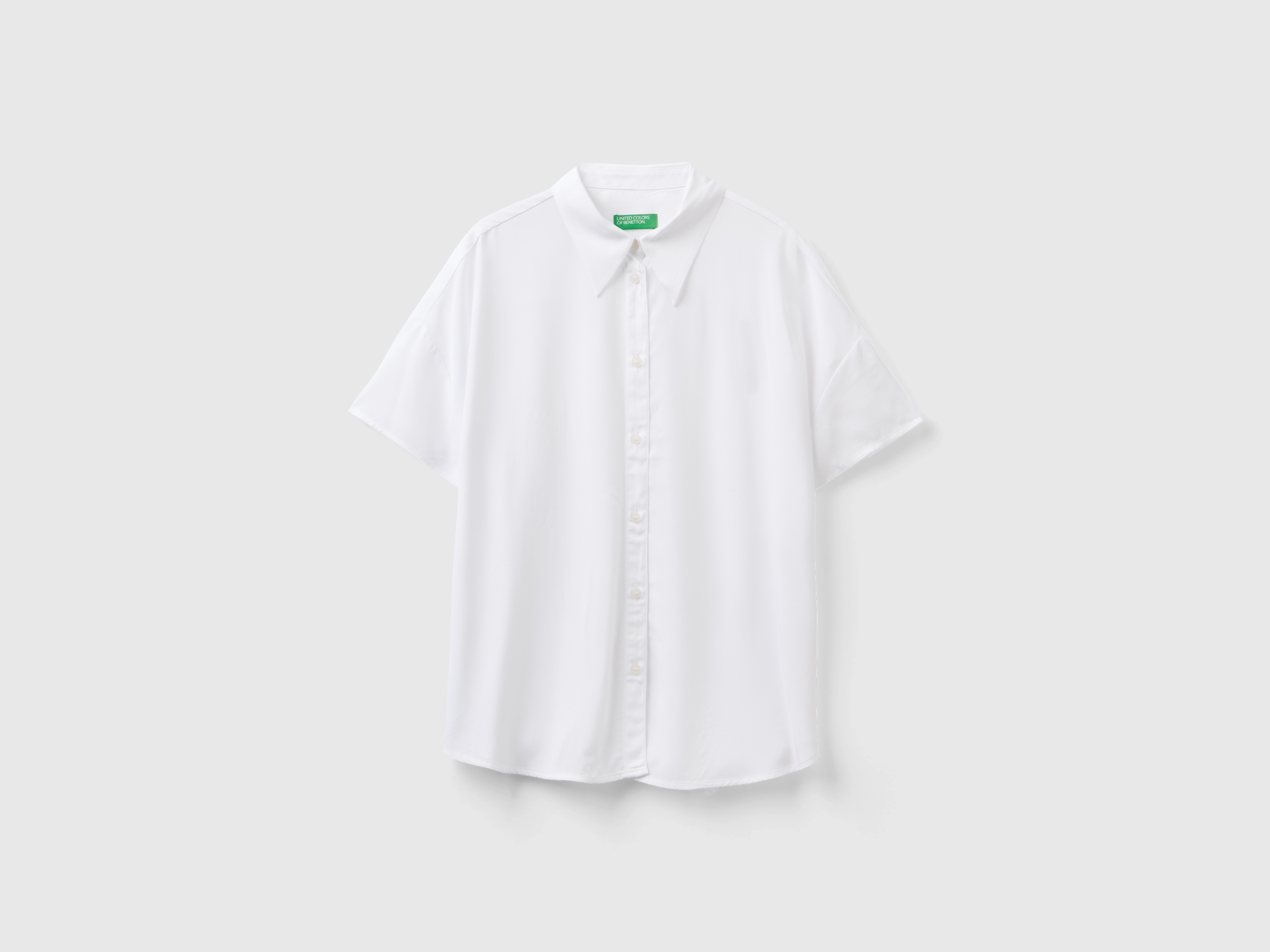 Chemise à manches courtes en viscose Chemise à manches courtes en viscose