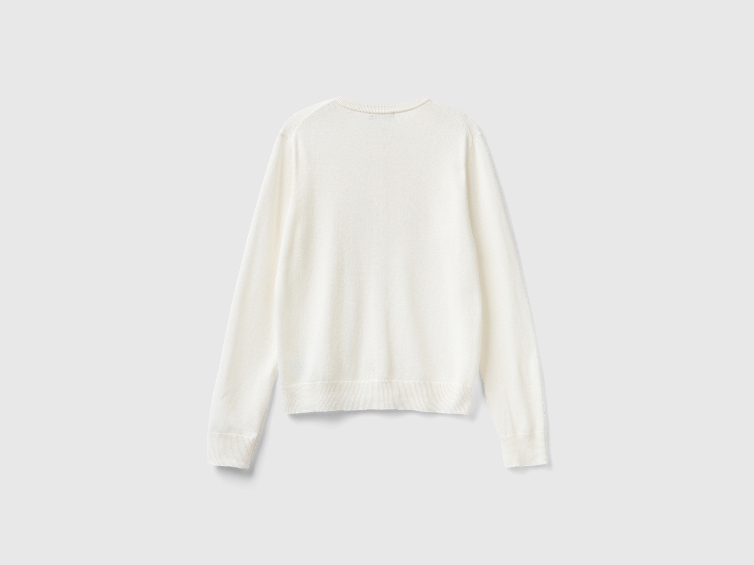 Gilet crème en mélange de laine et de cachemire – Image 2