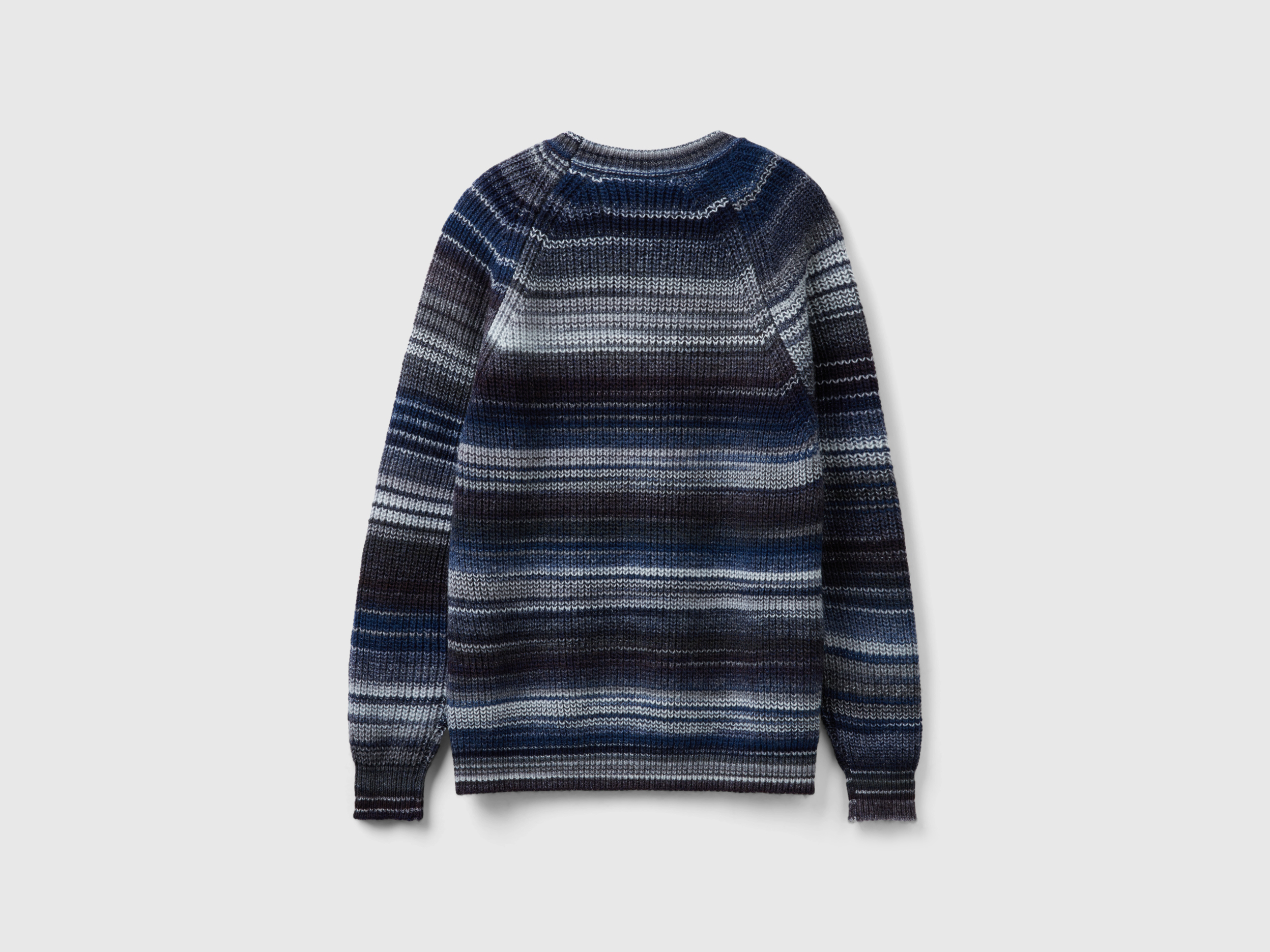 Pull multicolore en laine mélangée – Image 2