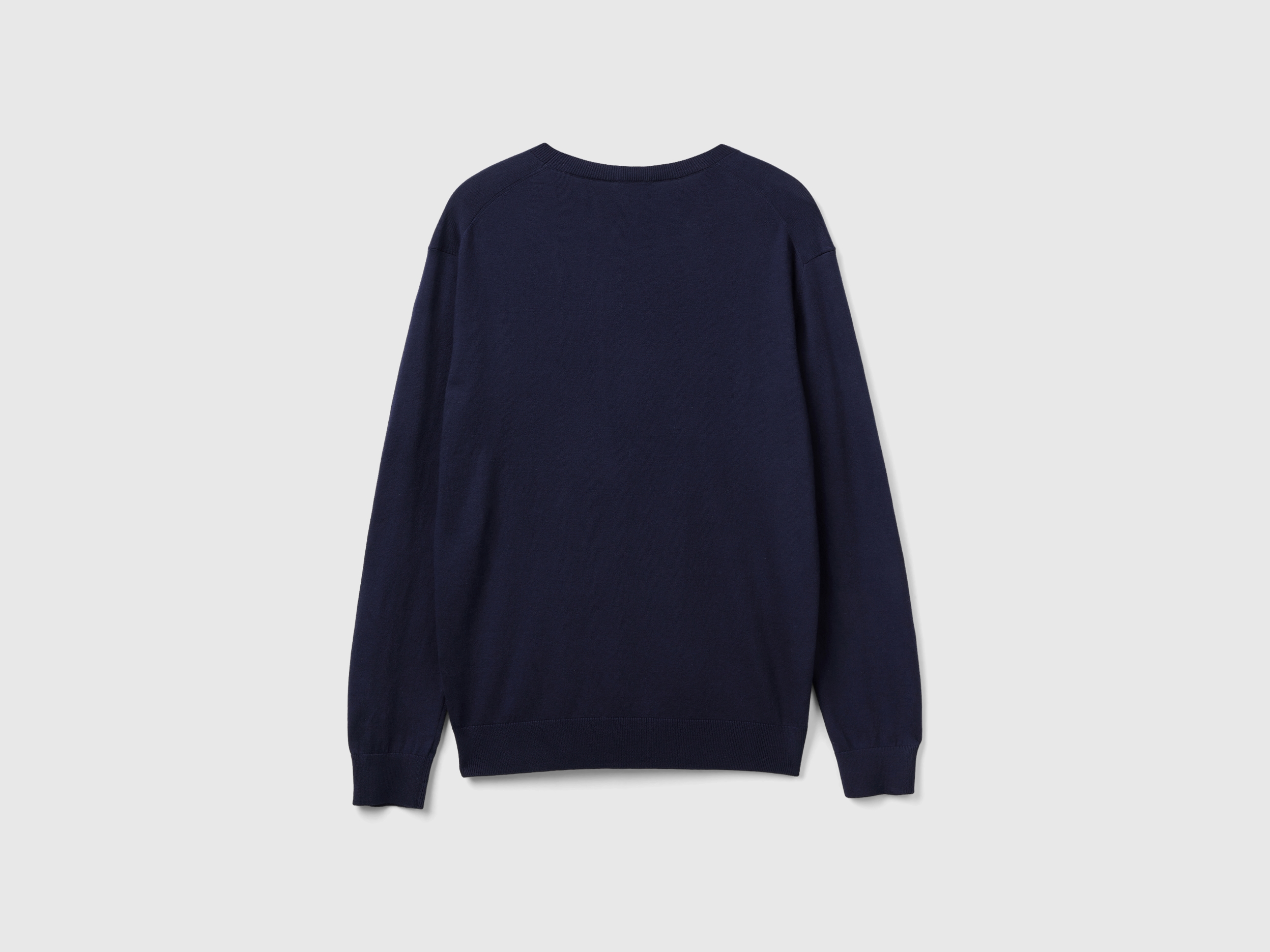 Pull léger à col rond en coton mélangé – Image 2