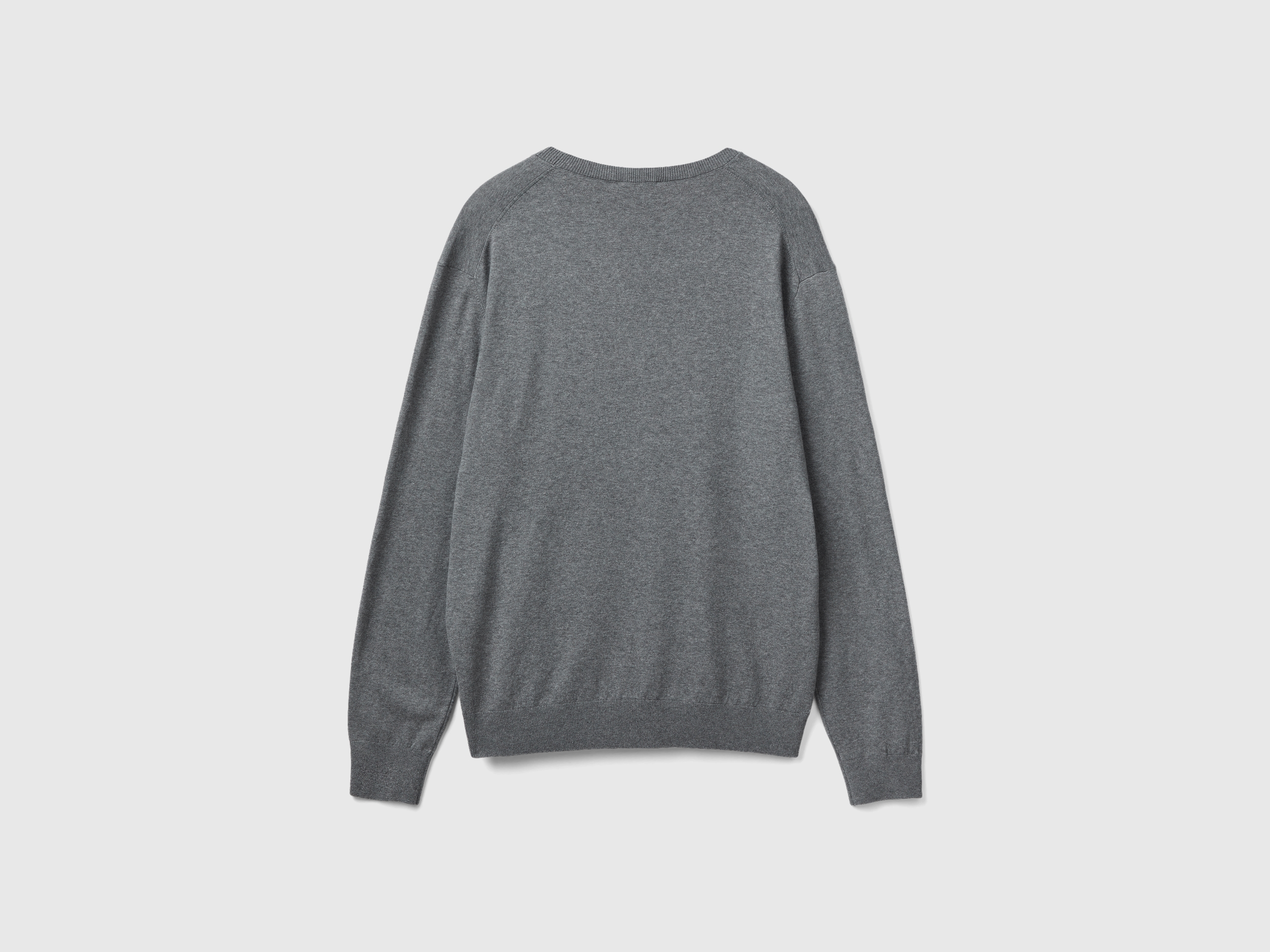 Pull léger à col rond en coton mélangé – Image 2