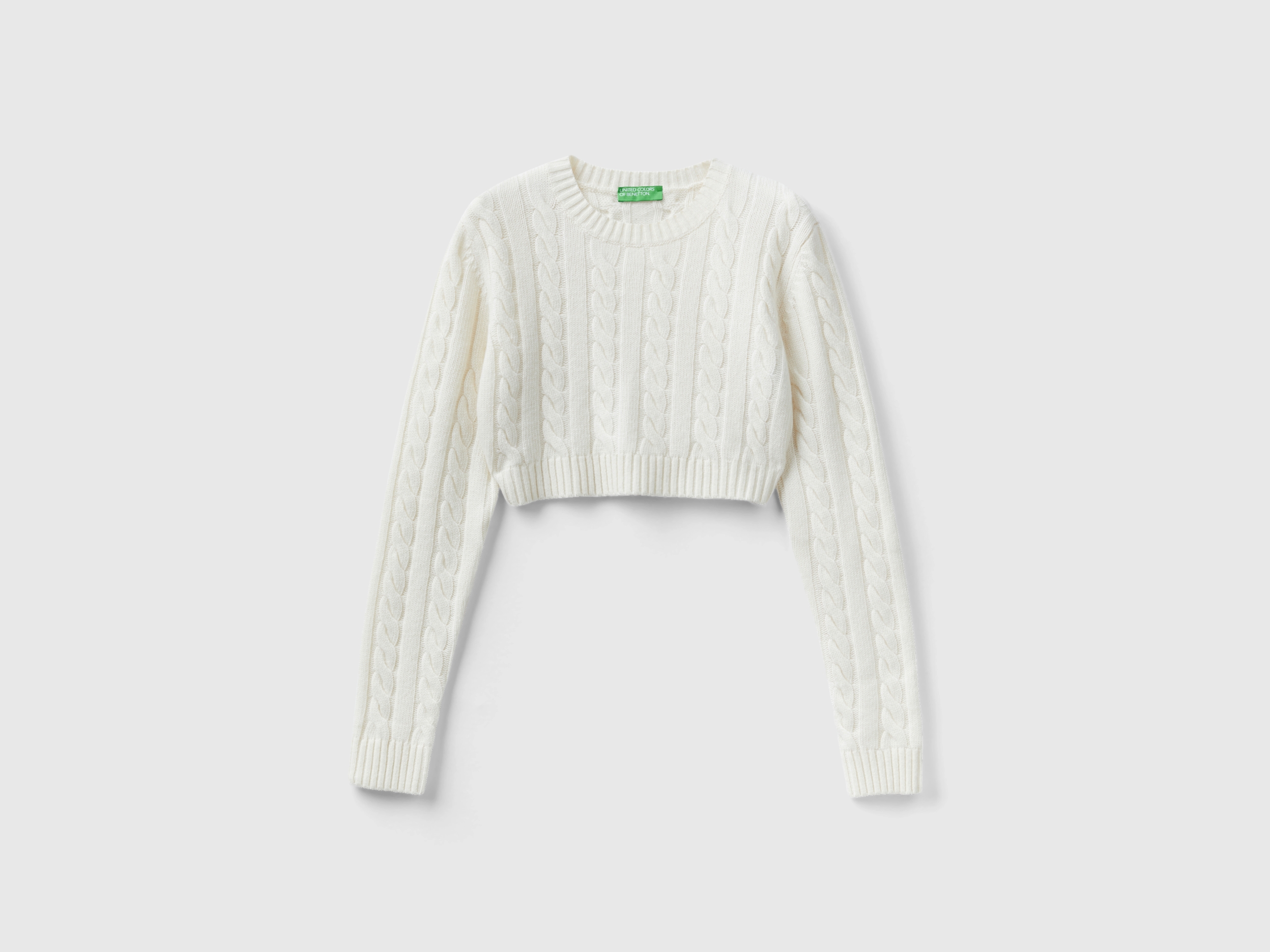 Pull cropped torsadé Pull cropped torsadé