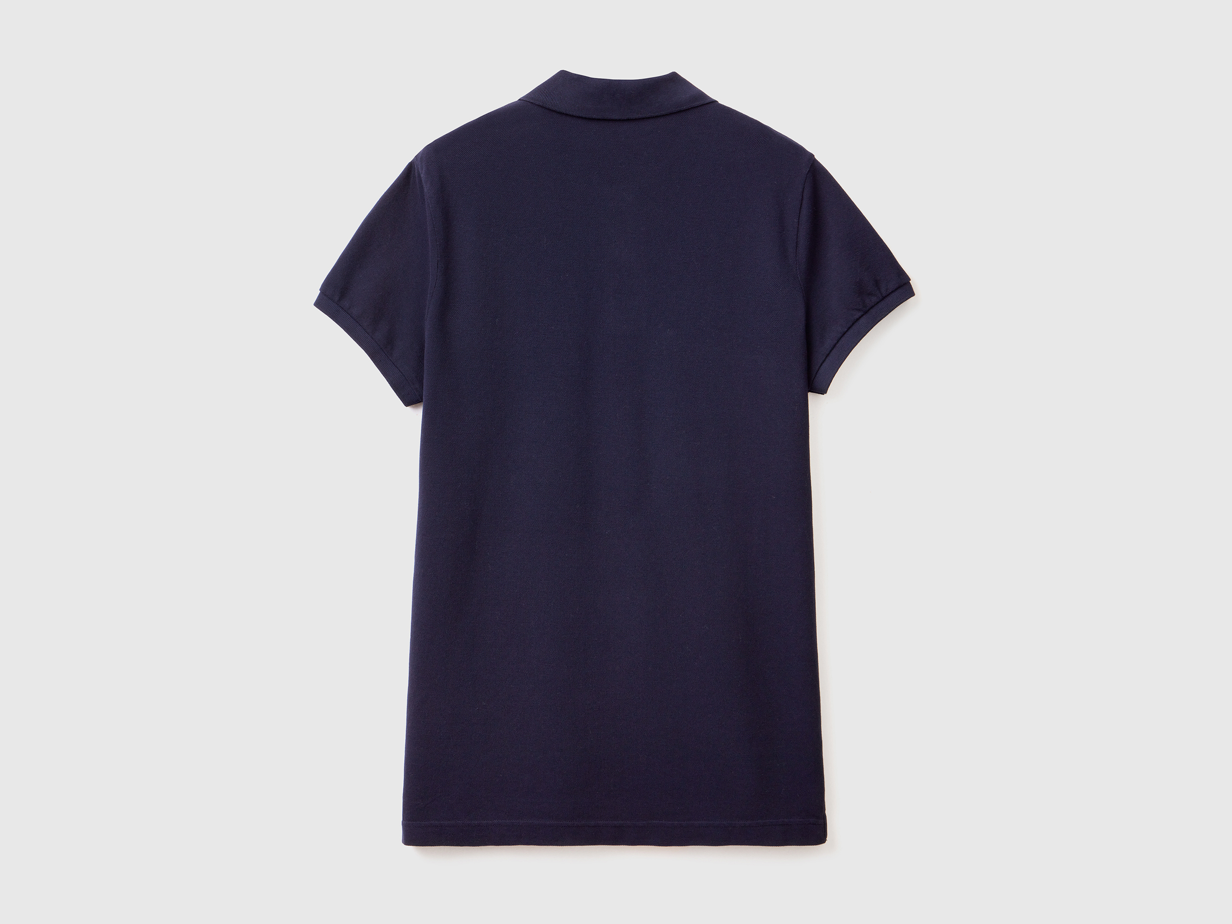 Polo bleu foncé coupe slim – Image 2