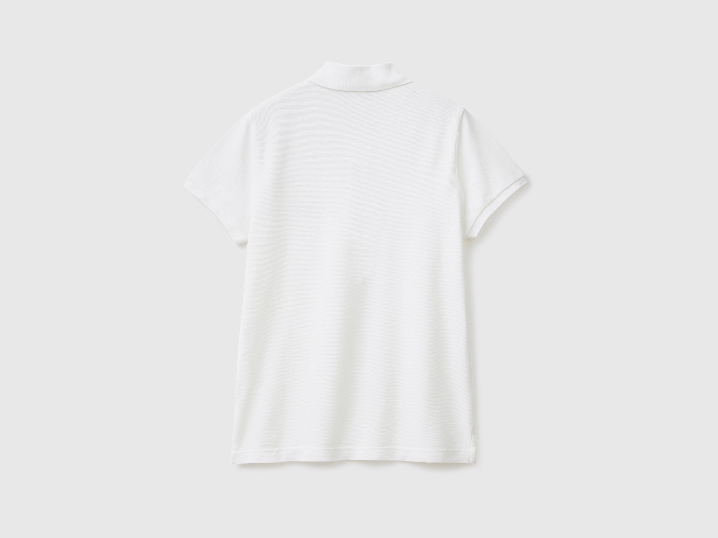 Polo blanc coupe slim – Image 2